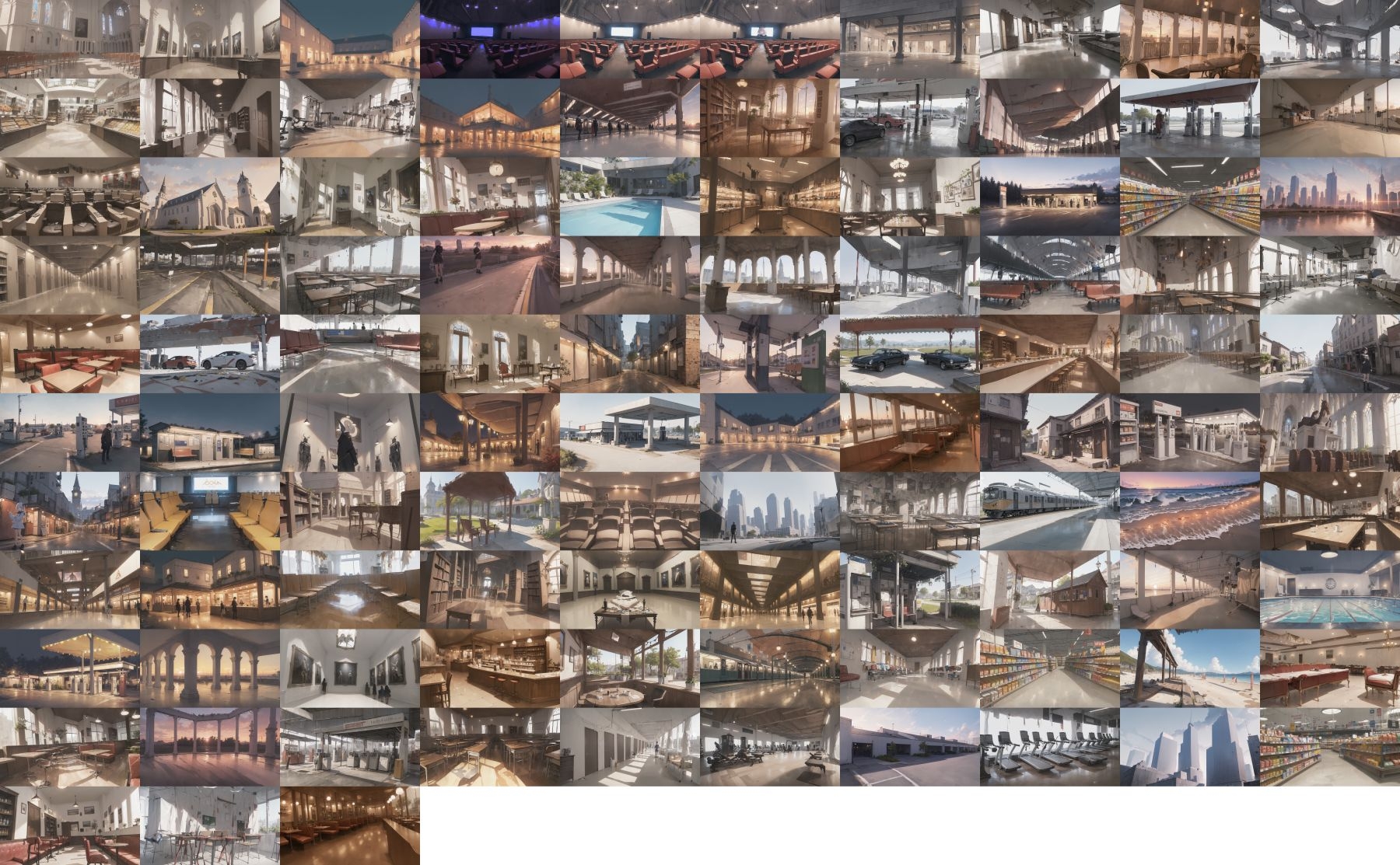 著作権フリー 「現代都市設施素材」 (103枚)