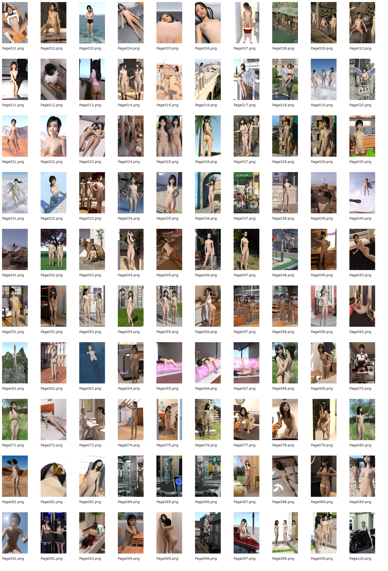 Jackie Jackson 3DCG 非公開化作品集「Bibliotheca Perdita」