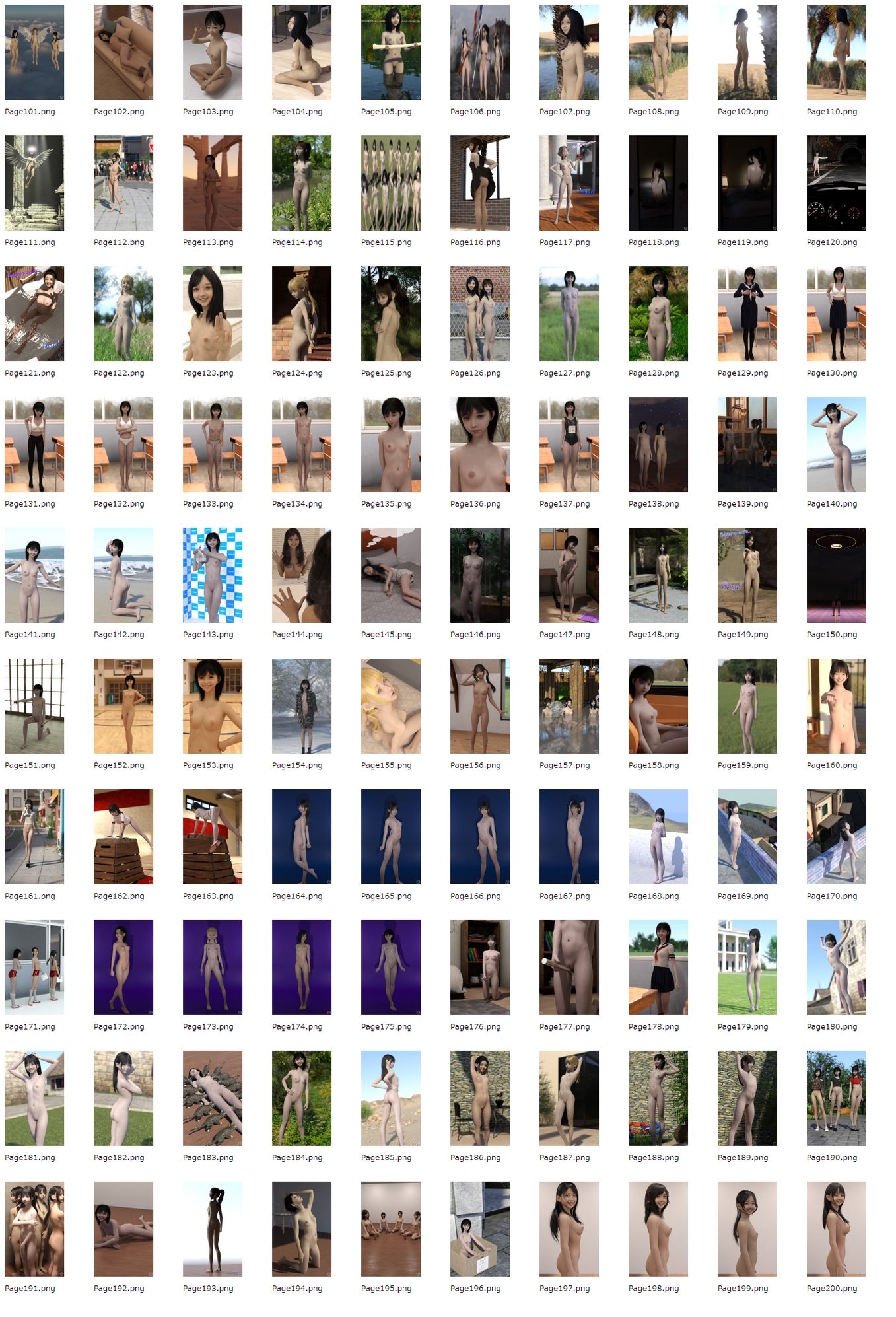 Jackie Jackson 3DCG 非公開化作品集「Bibliotheca Perdita」