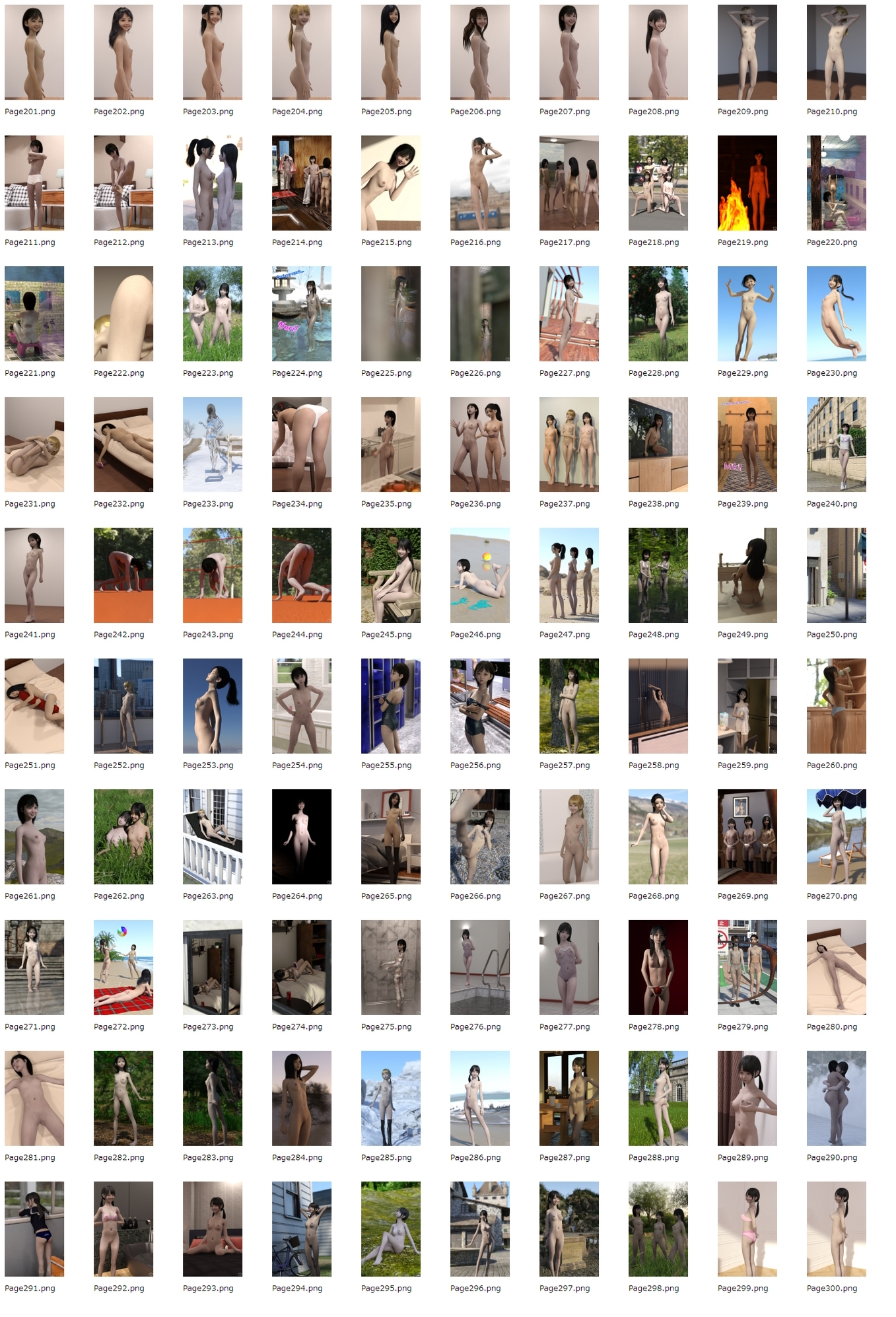 Jackie Jackson 3DCG 非公開化作品集「Bibliotheca Perdita」