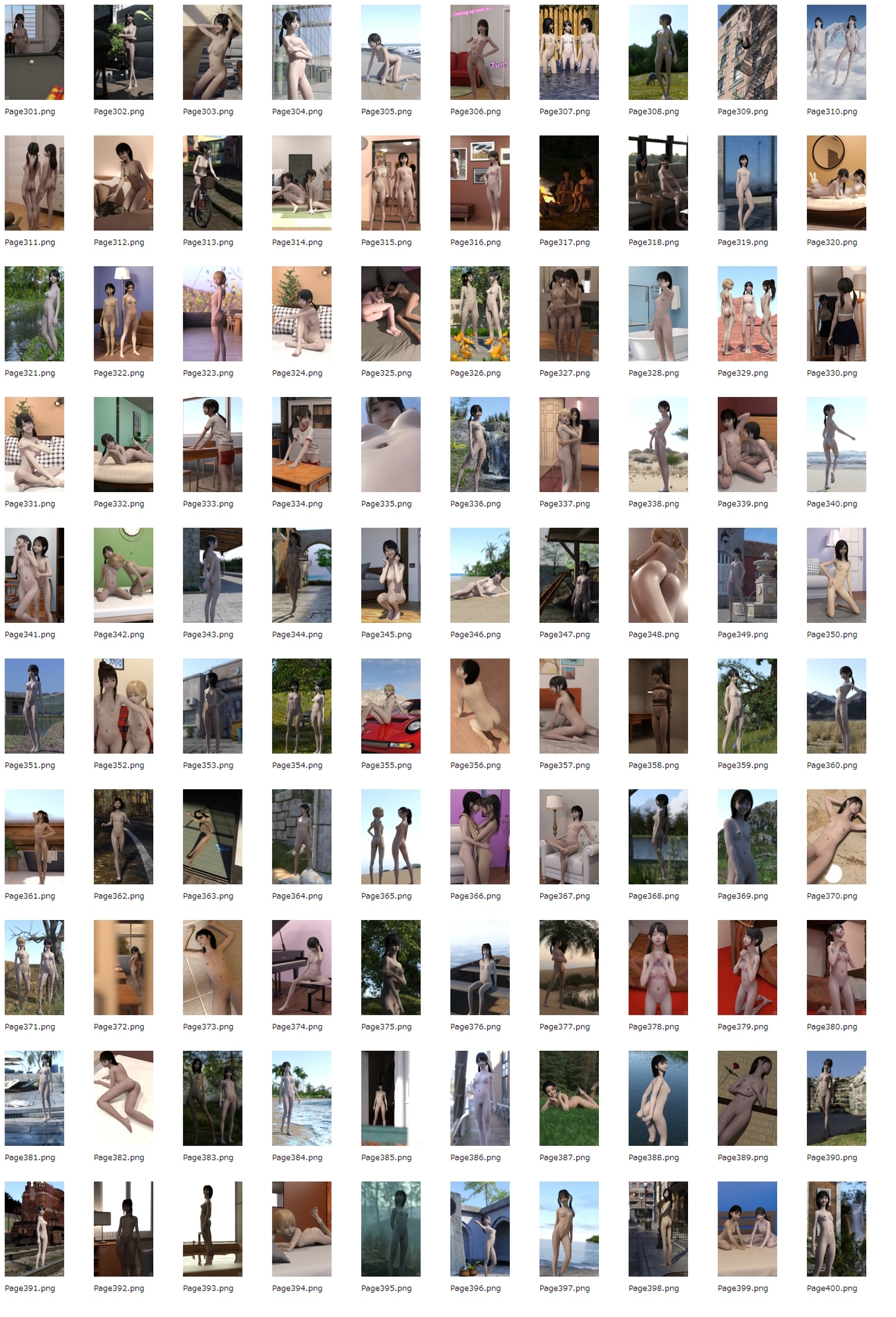 Jackie Jackson 3DCG 非公開化作品集「Bibliotheca Perdita」