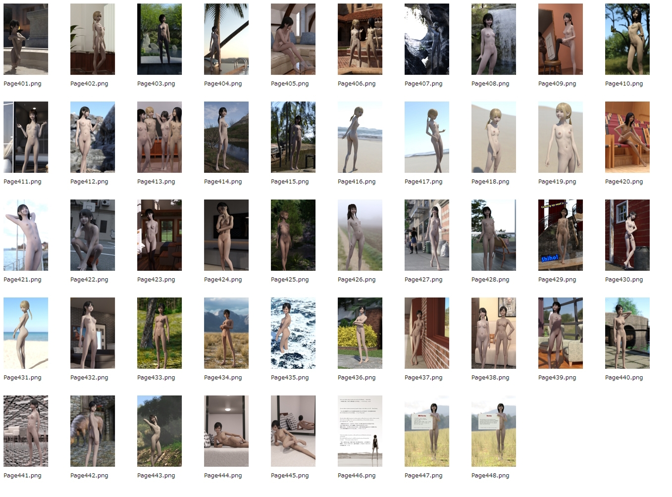 Jackie Jackson 3DCG 非公開化作品集「Bibliotheca Perdita」