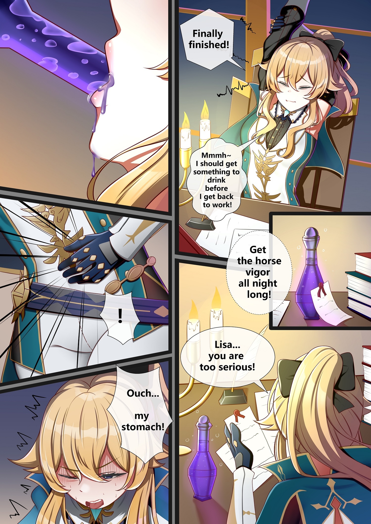 A horse's vigor / 血気盛ん