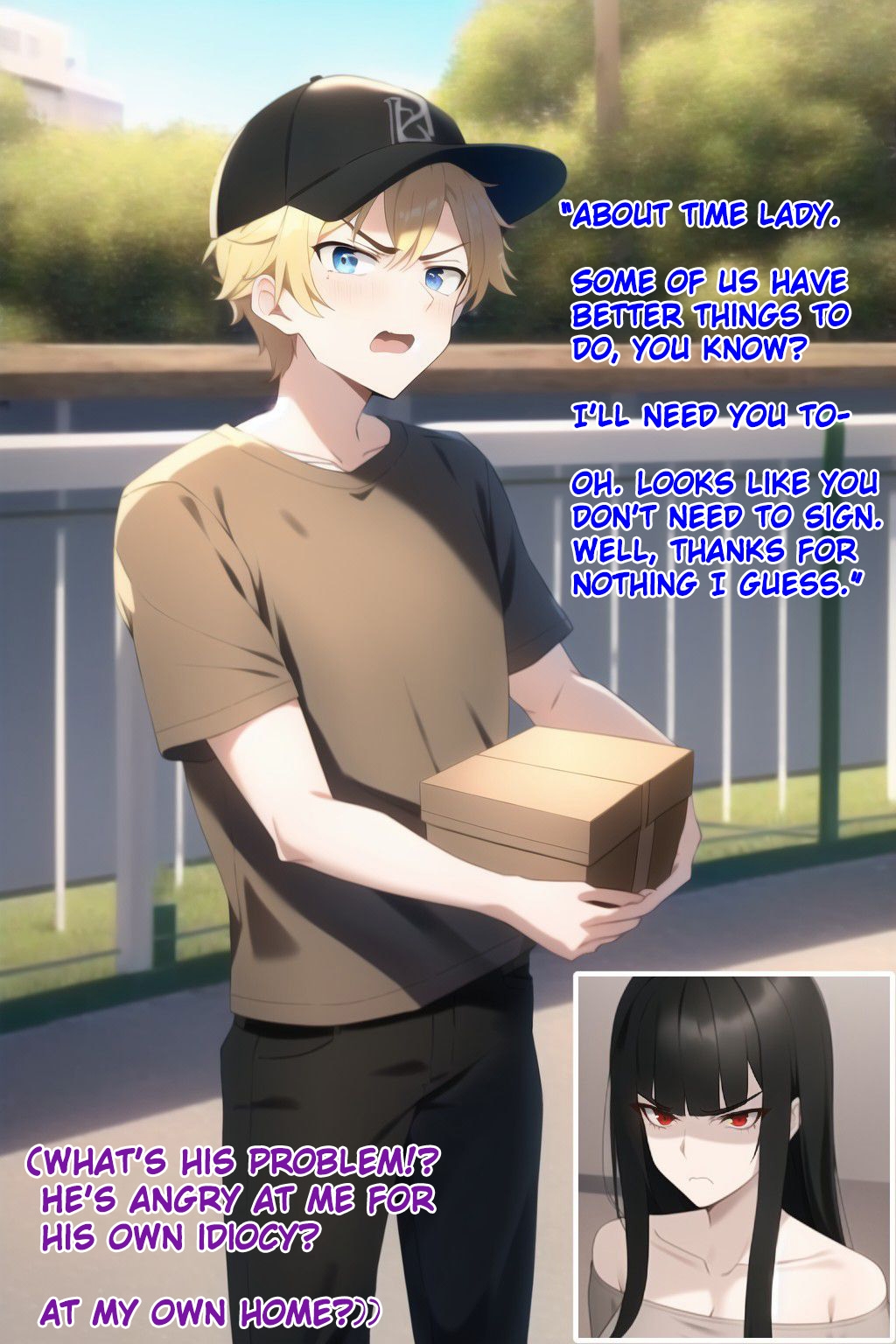 Disastrous Delivery ~From Delivery Boy to Dress-Up Doll~