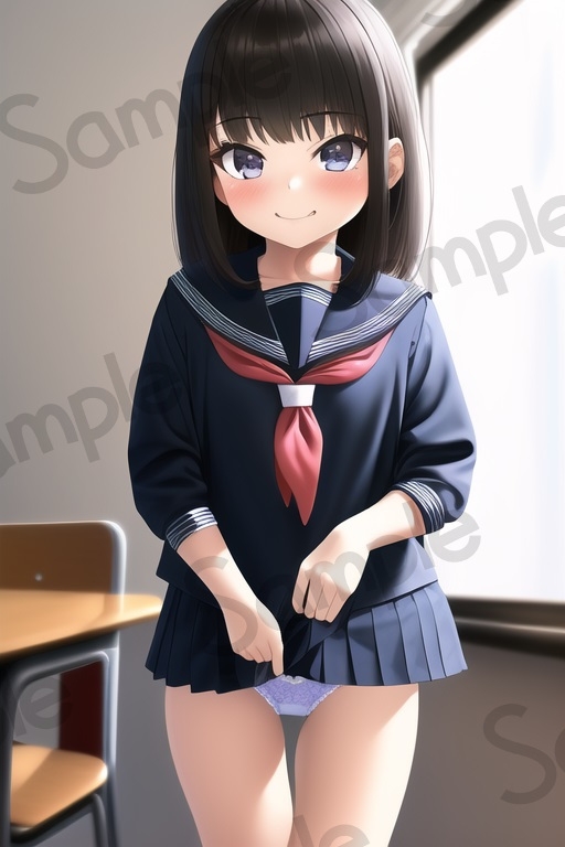 ロリビッチを制服のまま種付け孕ませSEX