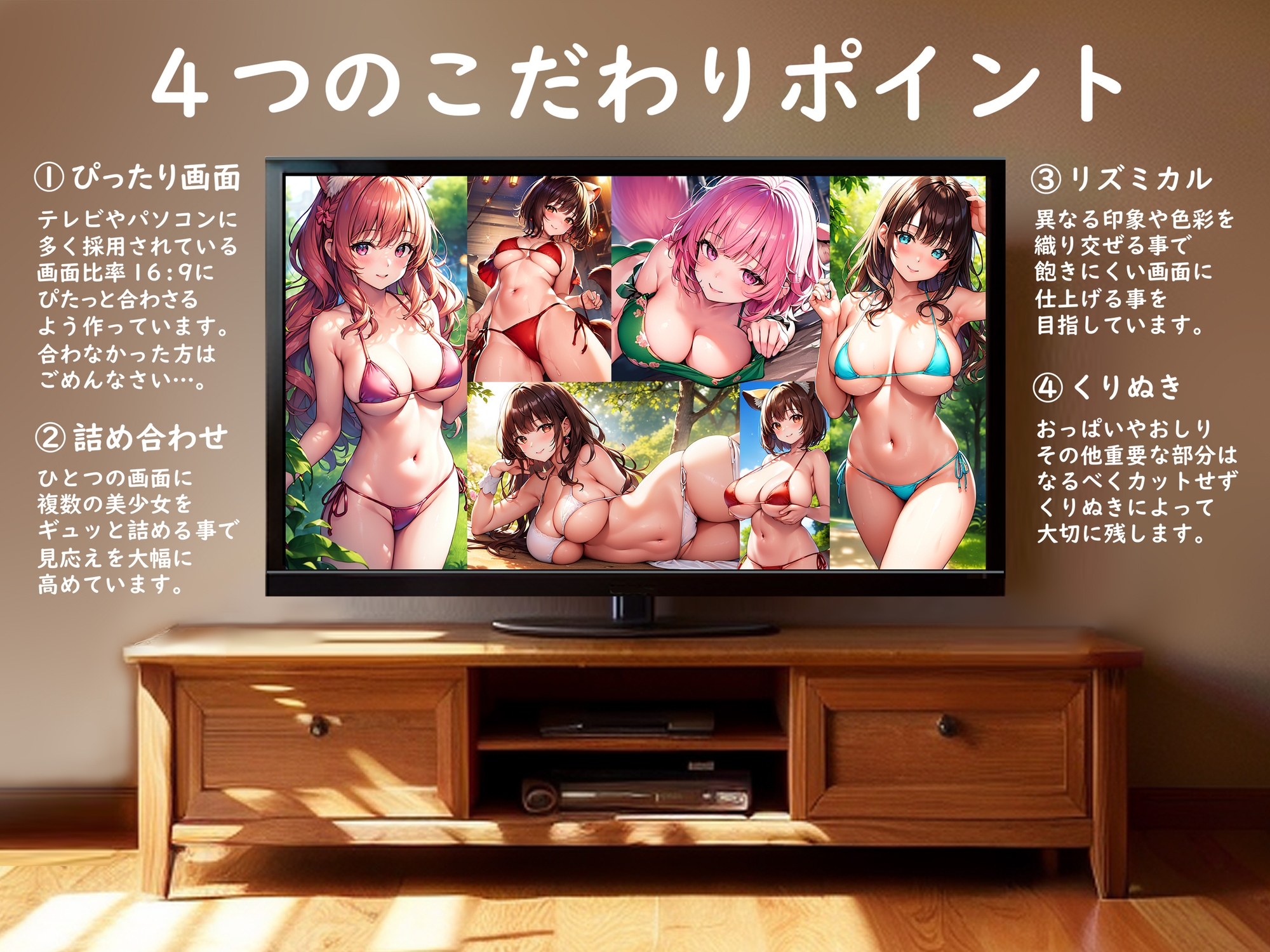 美少女を眺めて暮らすスライドショー