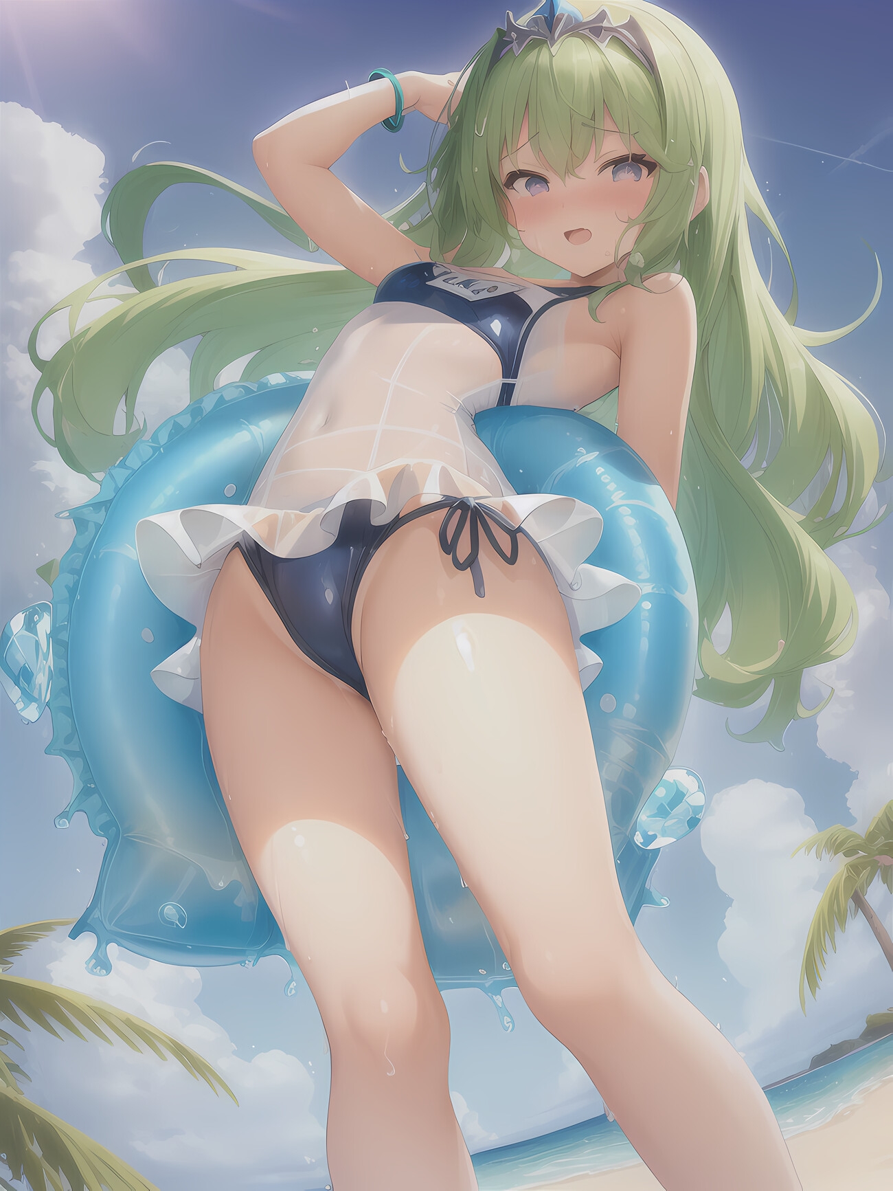 ~ I love small and tight swimsuits ~