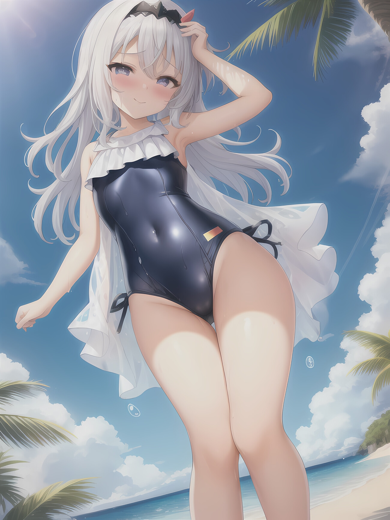 ~ I love small and tight swimsuits ~