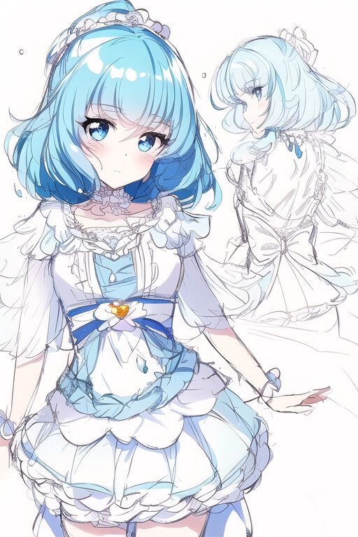 青プ○キュアCG集