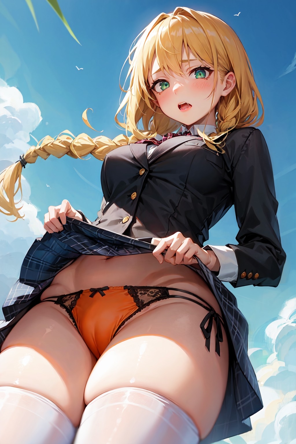 JKにパンツを見せてもらうように土下座して頼んでみた