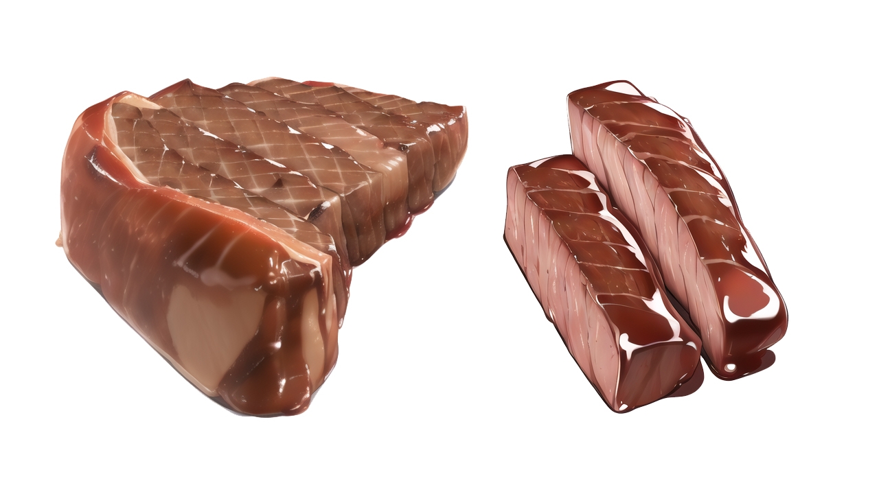 AIゲーム素材、画材、肉