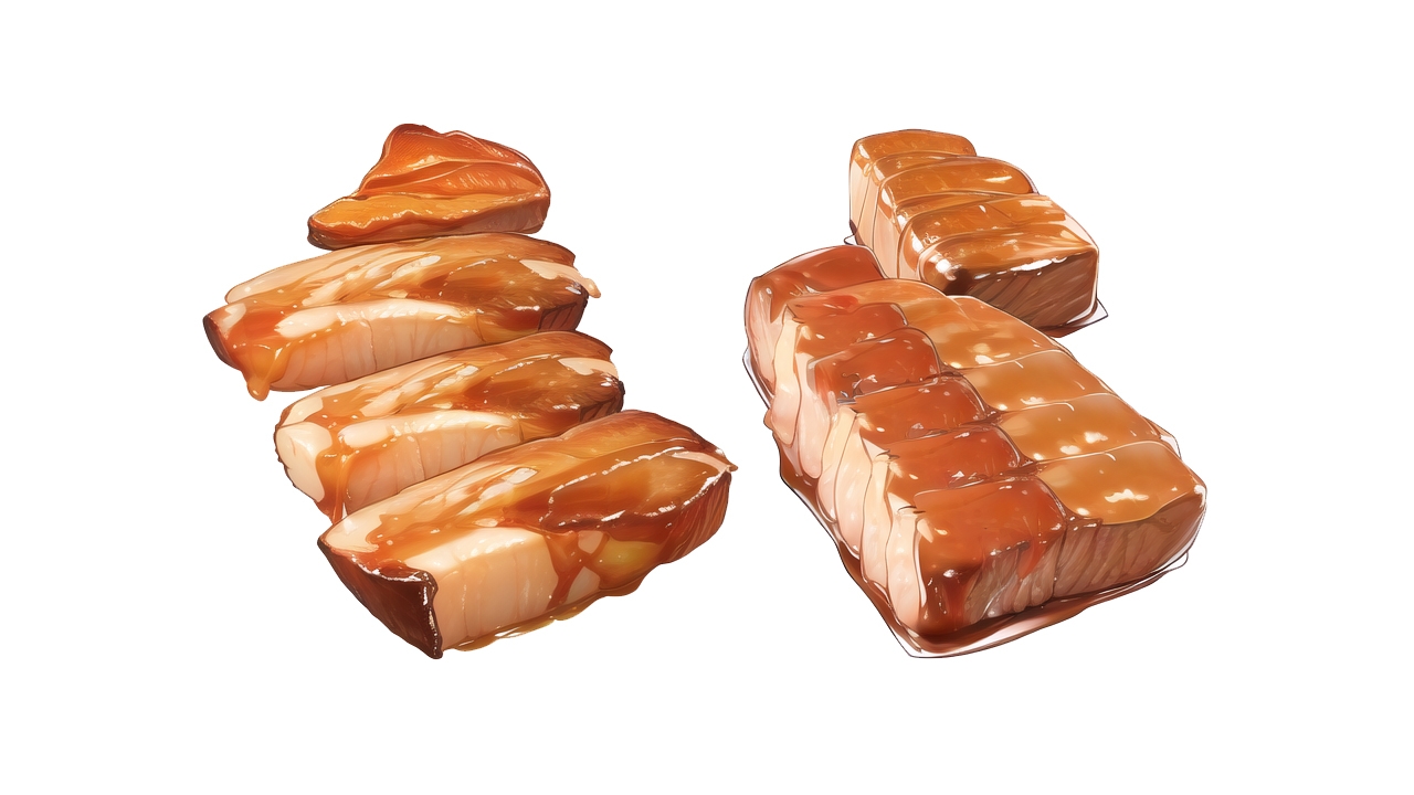 AIゲーム素材、画材、肉