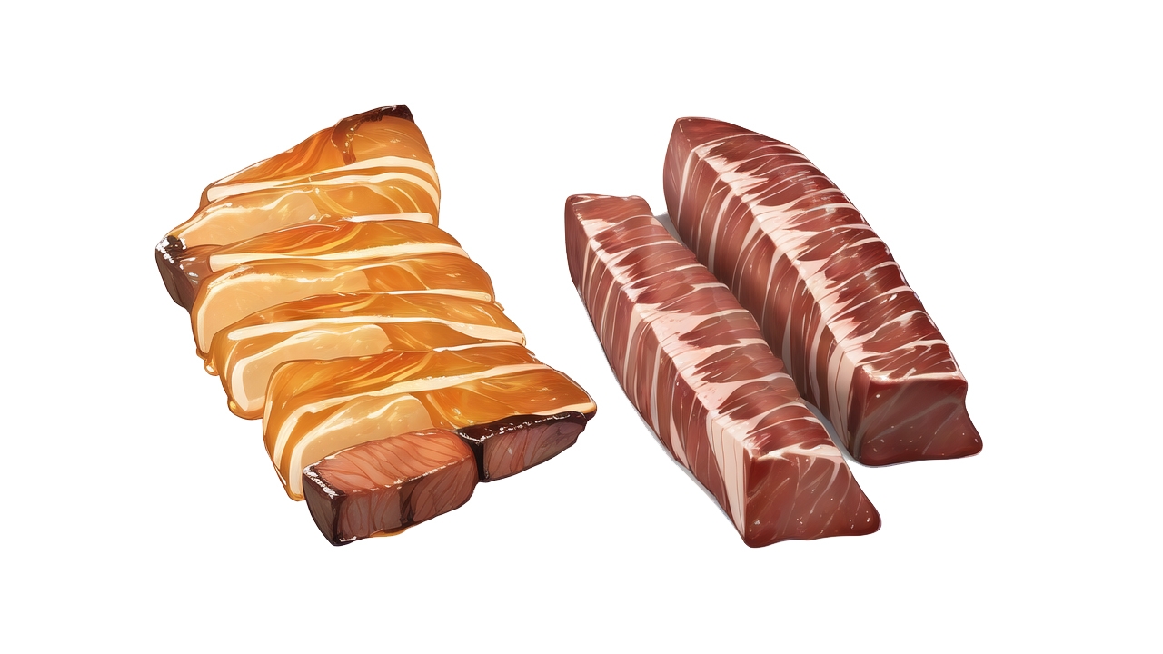 AIゲーム素材、画材、肉