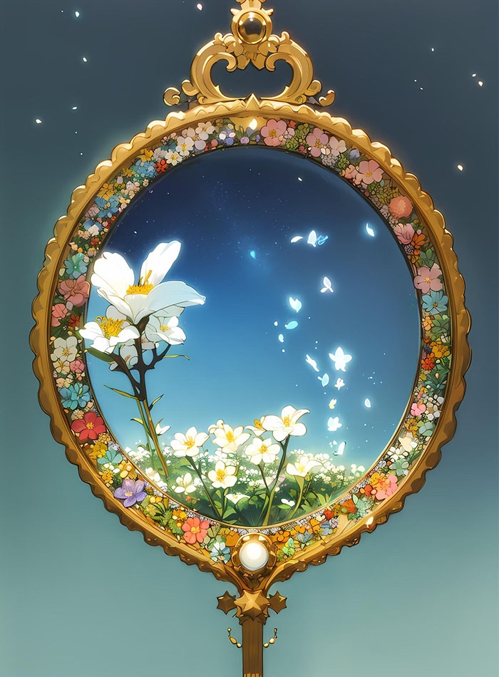 月明かりを浴びた乙女たち