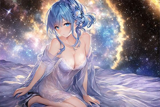 うたひめ風 全年齢向け CG集 vol.4 / 星空と歌姫風 (68枚)