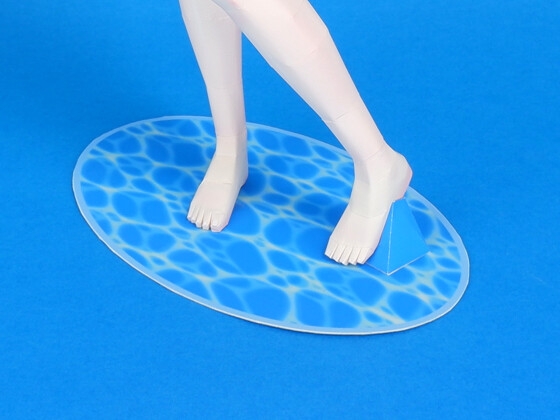 ペーパーフィギュア 『水辺の少女』