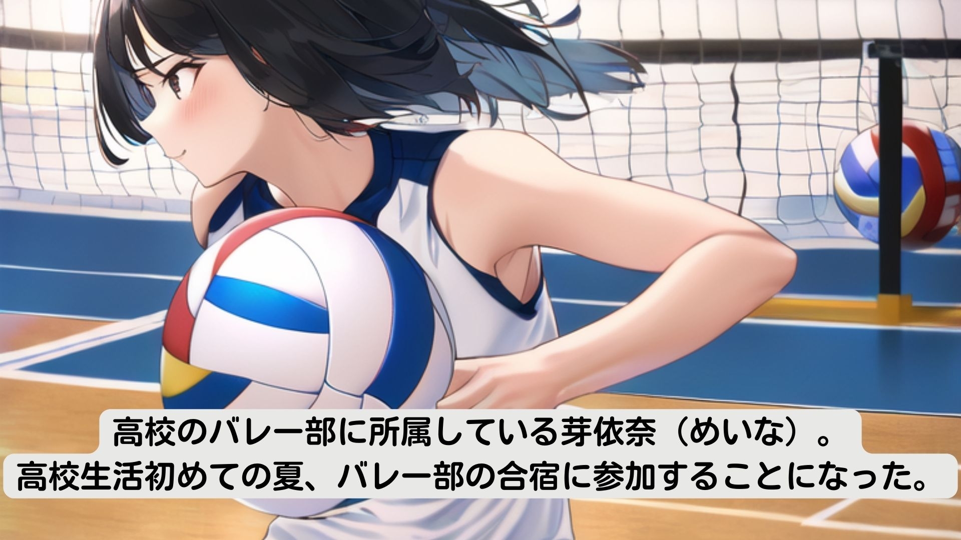 オナニー大好き 女子校生バレーボール部員