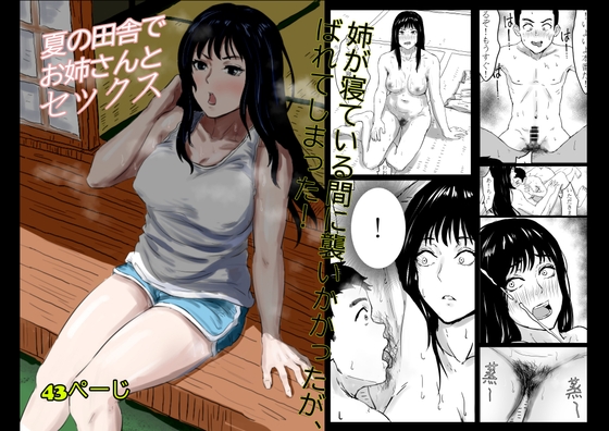 夏の田舎で姉とセックス