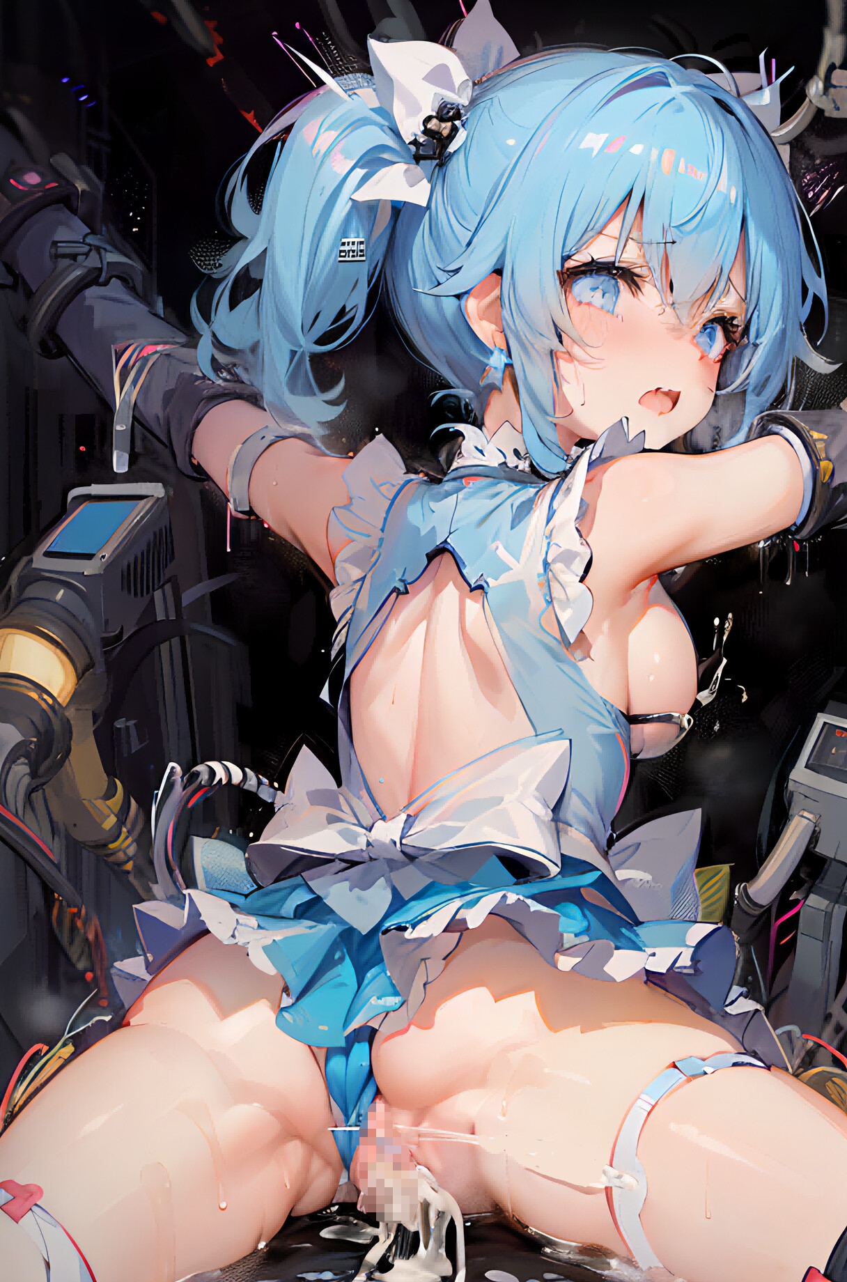 変身ヒロイン敗北 拘束機械姦編