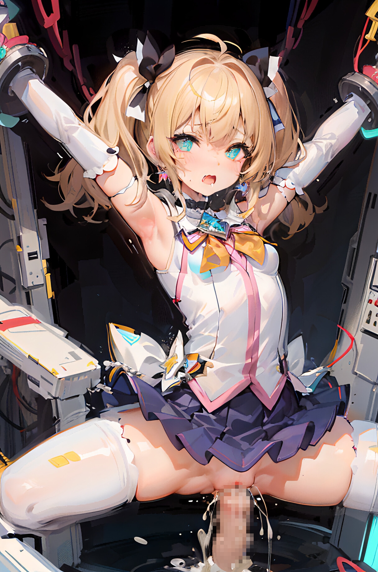 変身ヒロイン敗北 拘束機械姦編