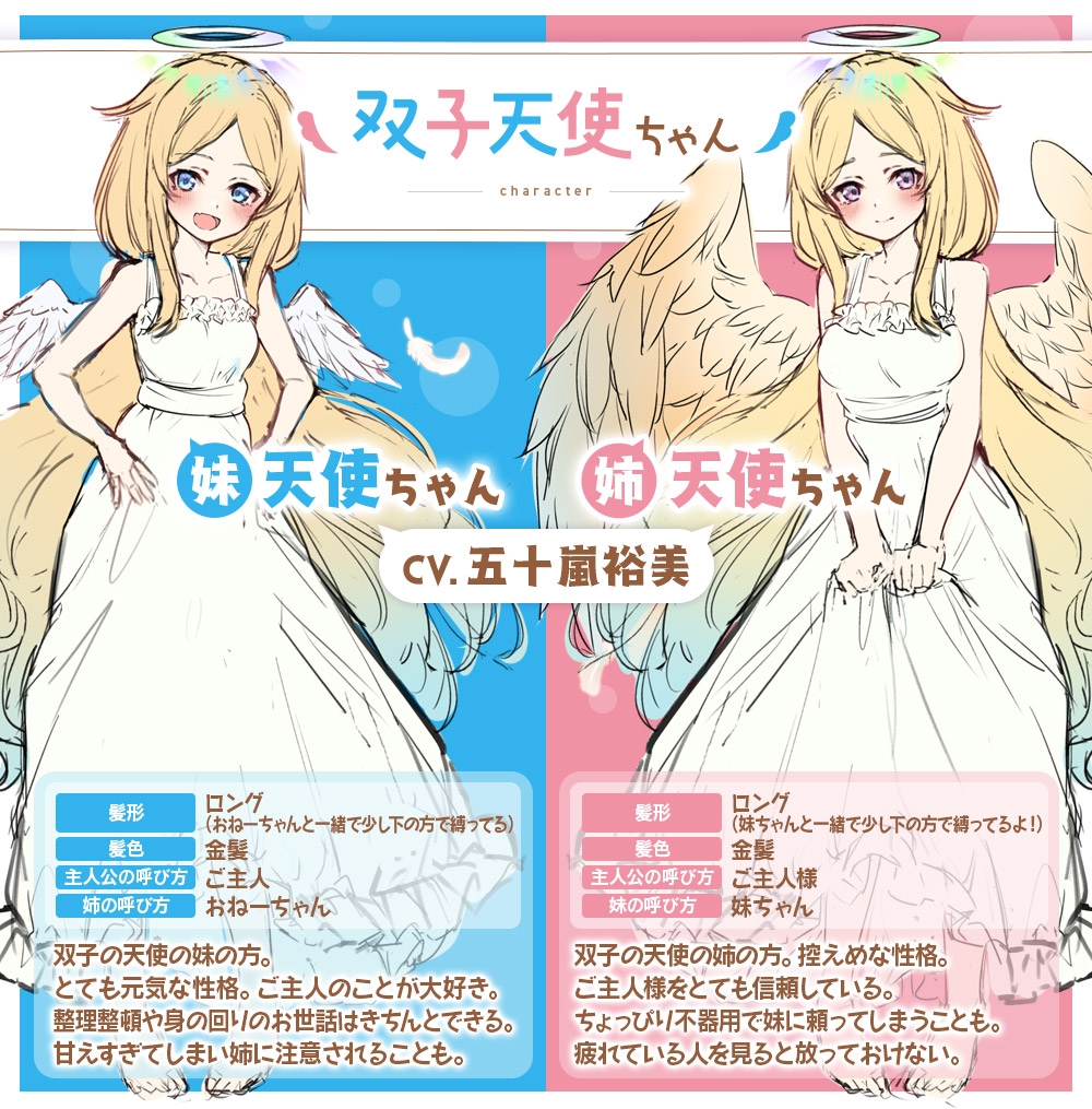 双子天使と癒しの休日～ごしゅじんさま、いつもありがとう～