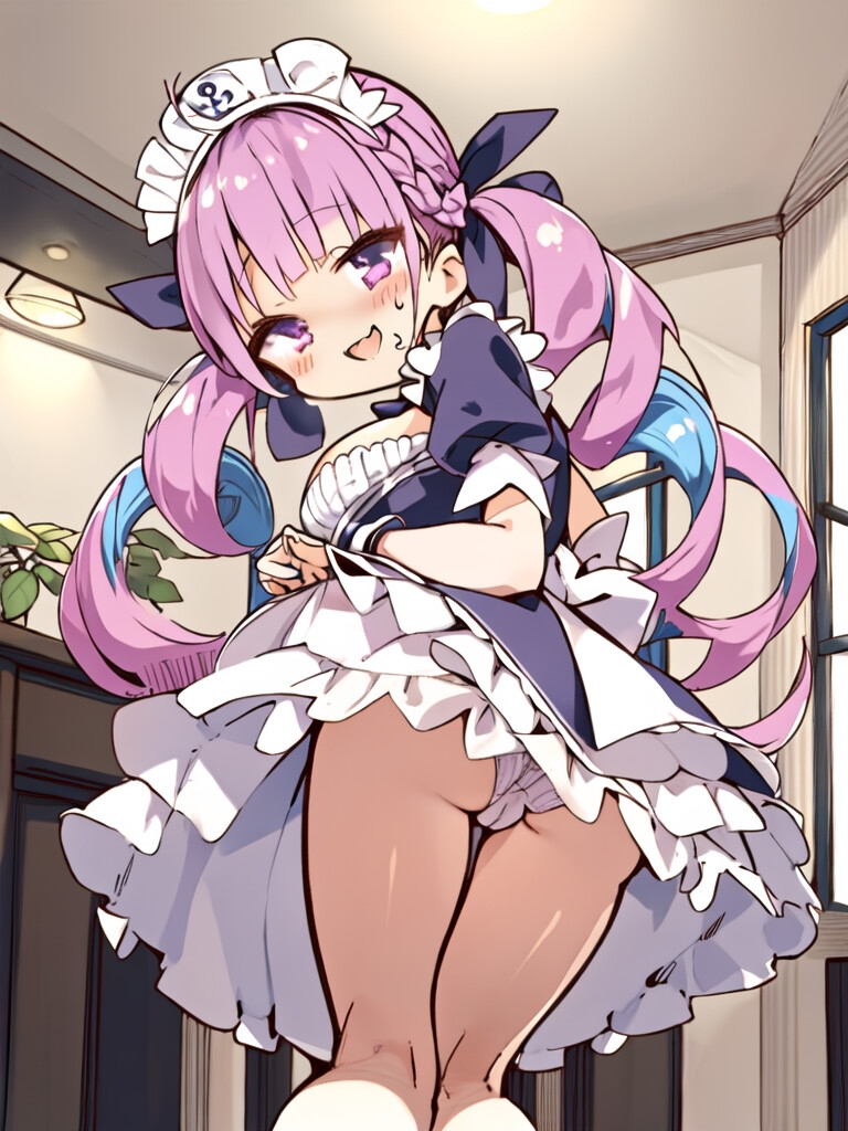 ホロラ〇ブ 湊あ〇あ 見せつけ★250枚★パン見せ/マン見せ/ケツ見せ