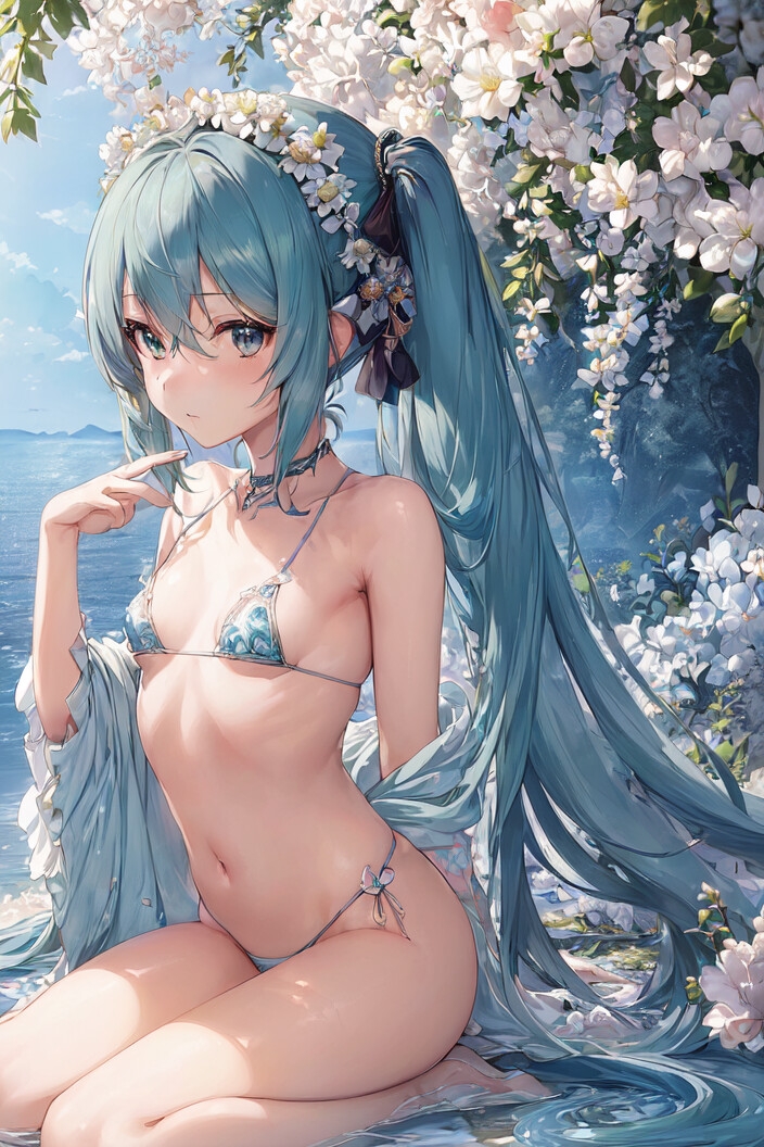 初〇ミクに色々な衣装を着てもらうイラスト集