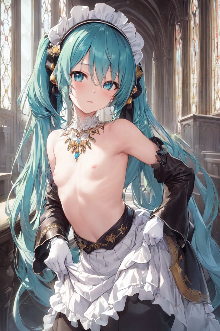 初〇ミクに色々な衣装を着てもらうイラスト集