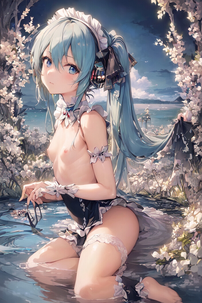 初〇ミクに色々な衣装を着てもらうイラスト集