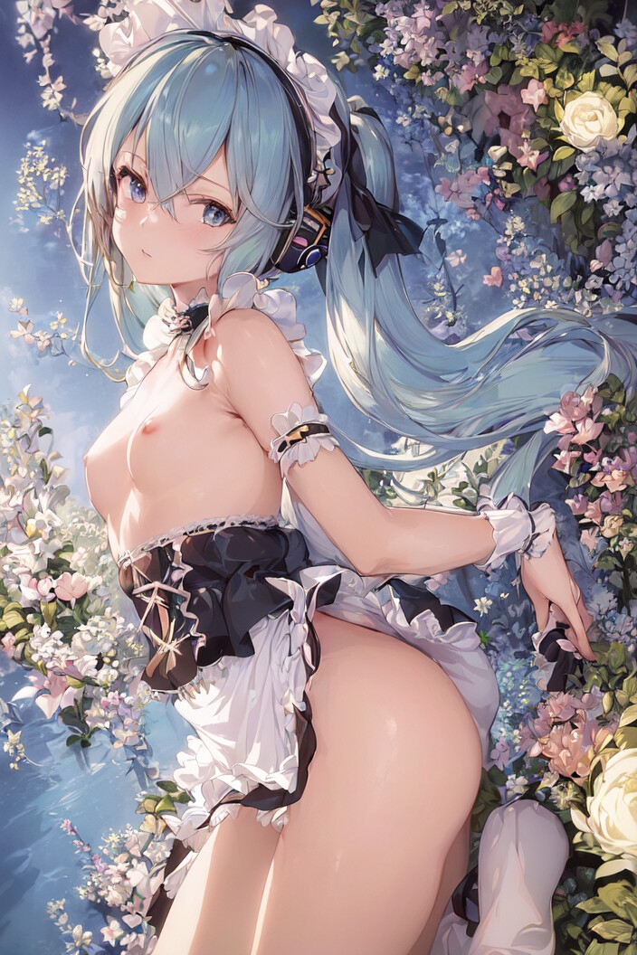 初〇ミクに色々な衣装を着てもらうイラスト集