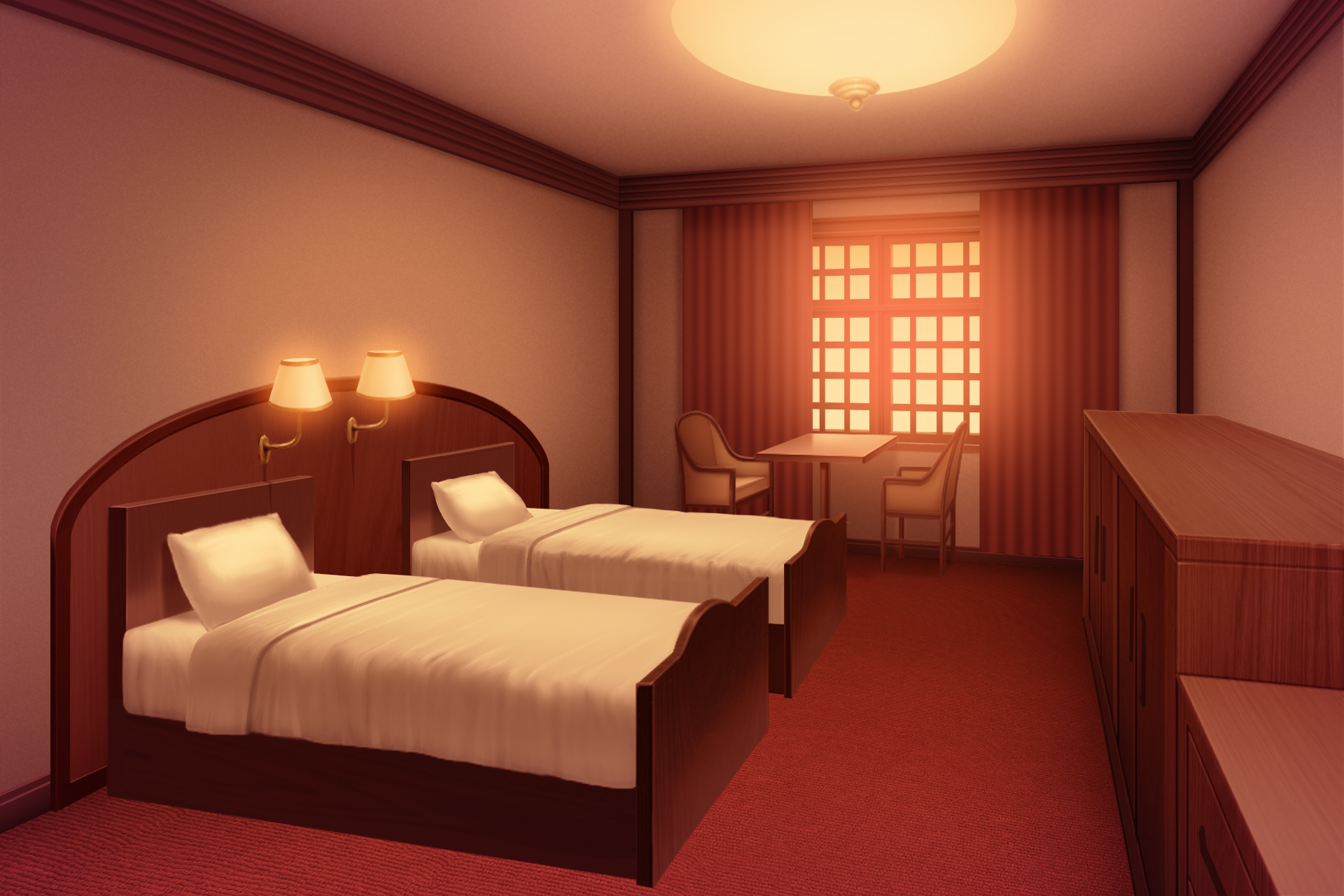 単品5種背景素材v66cツインルーム