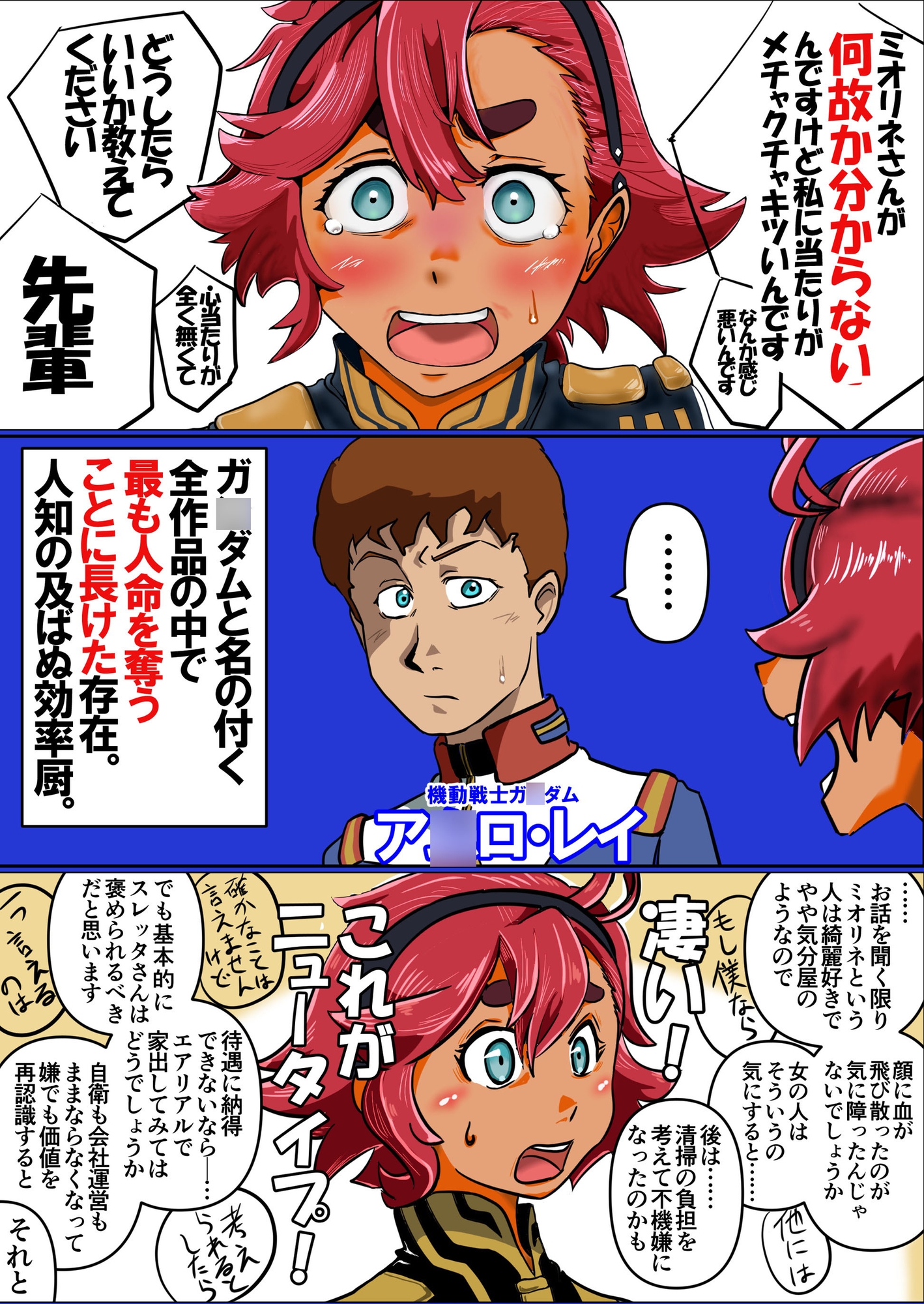 スレッタが訊く!!(1)(初代～∀)