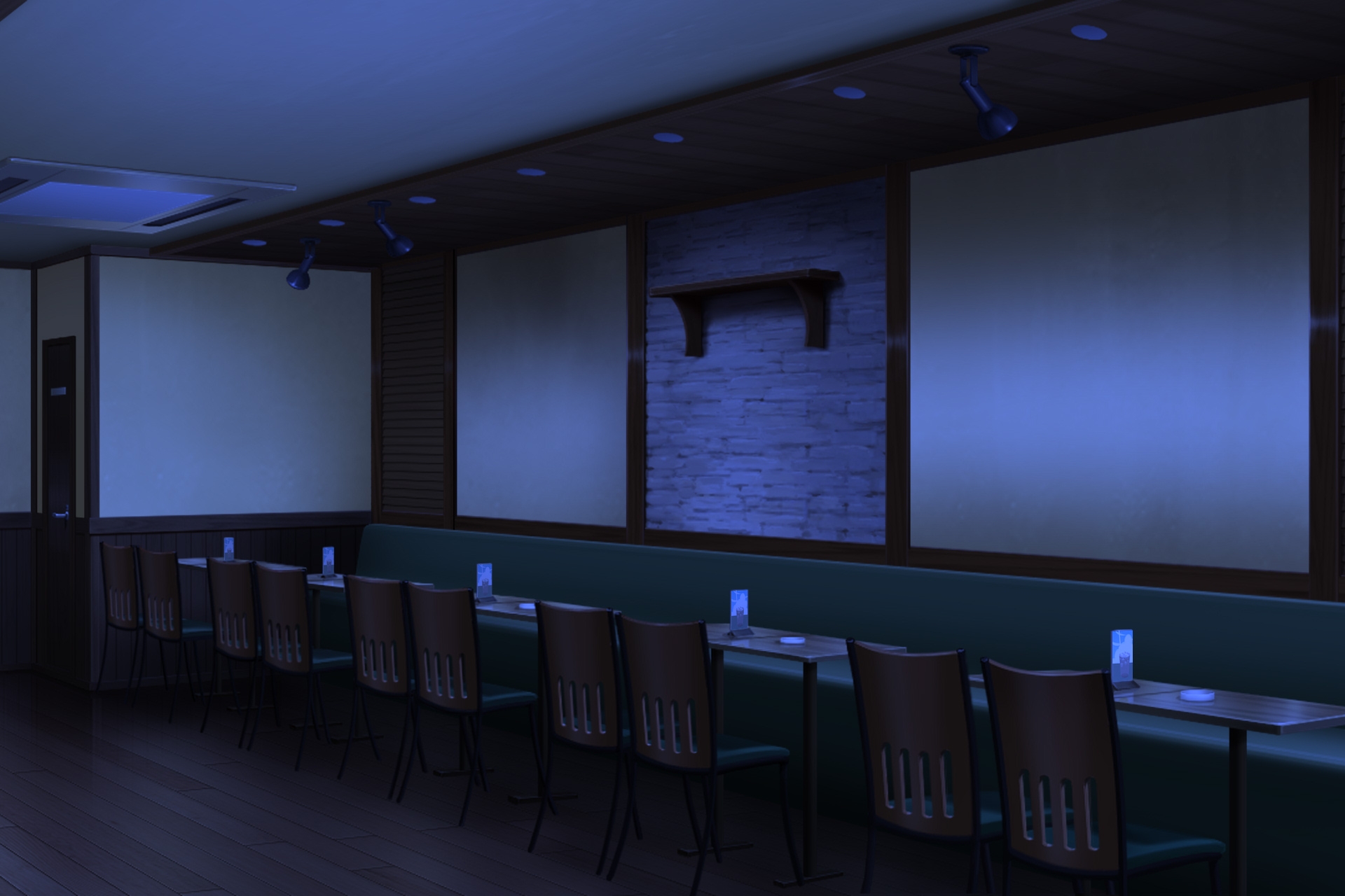 単品5種背景素材v67b喫茶店内