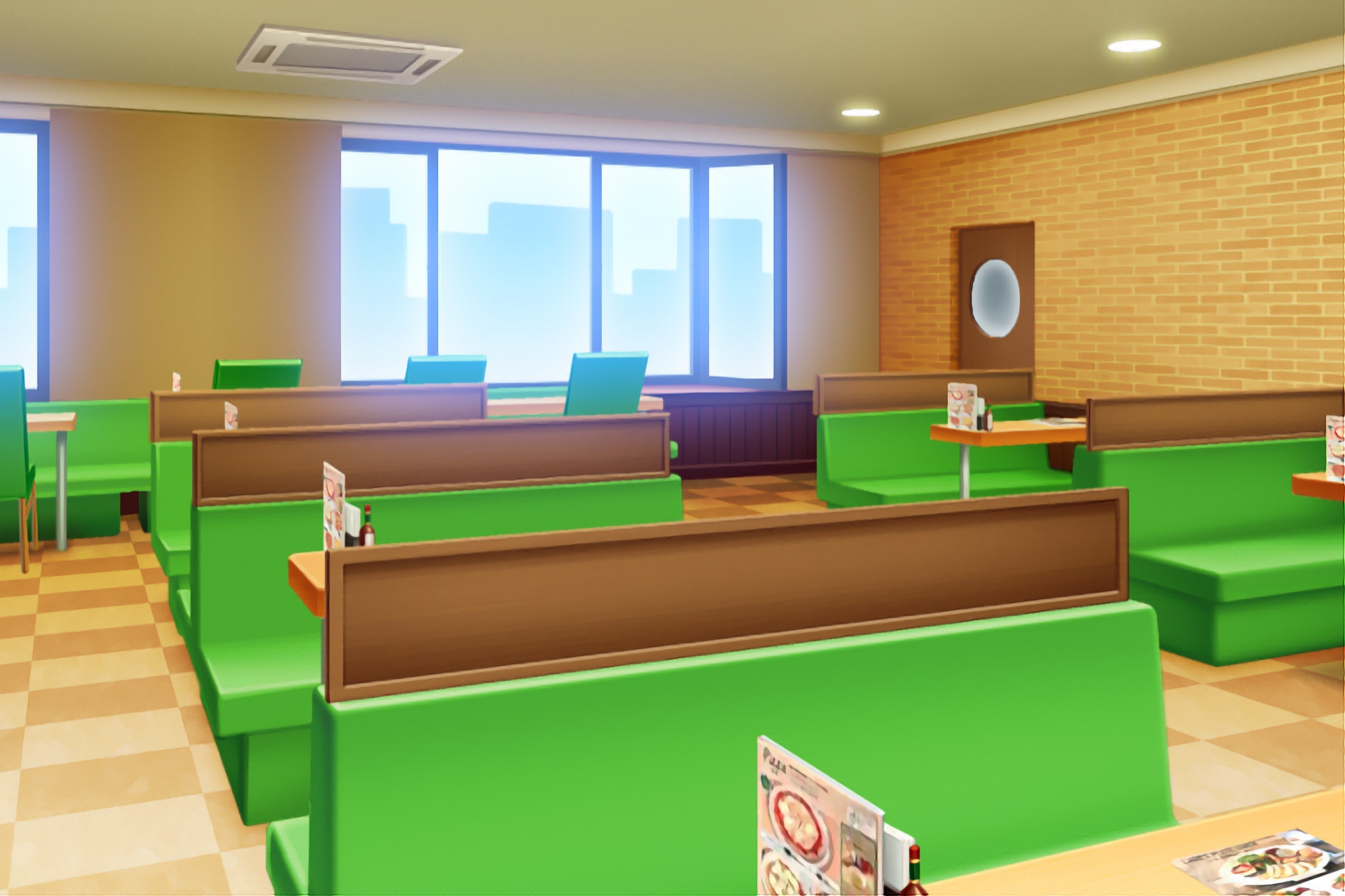 単品5種背景素材v68b店内