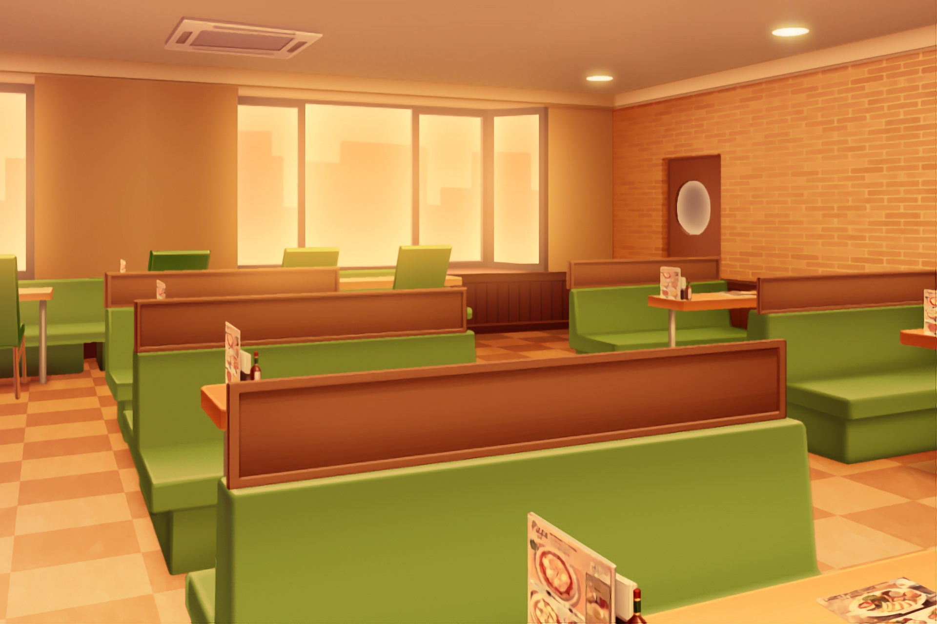 単品5種背景素材v68b店内