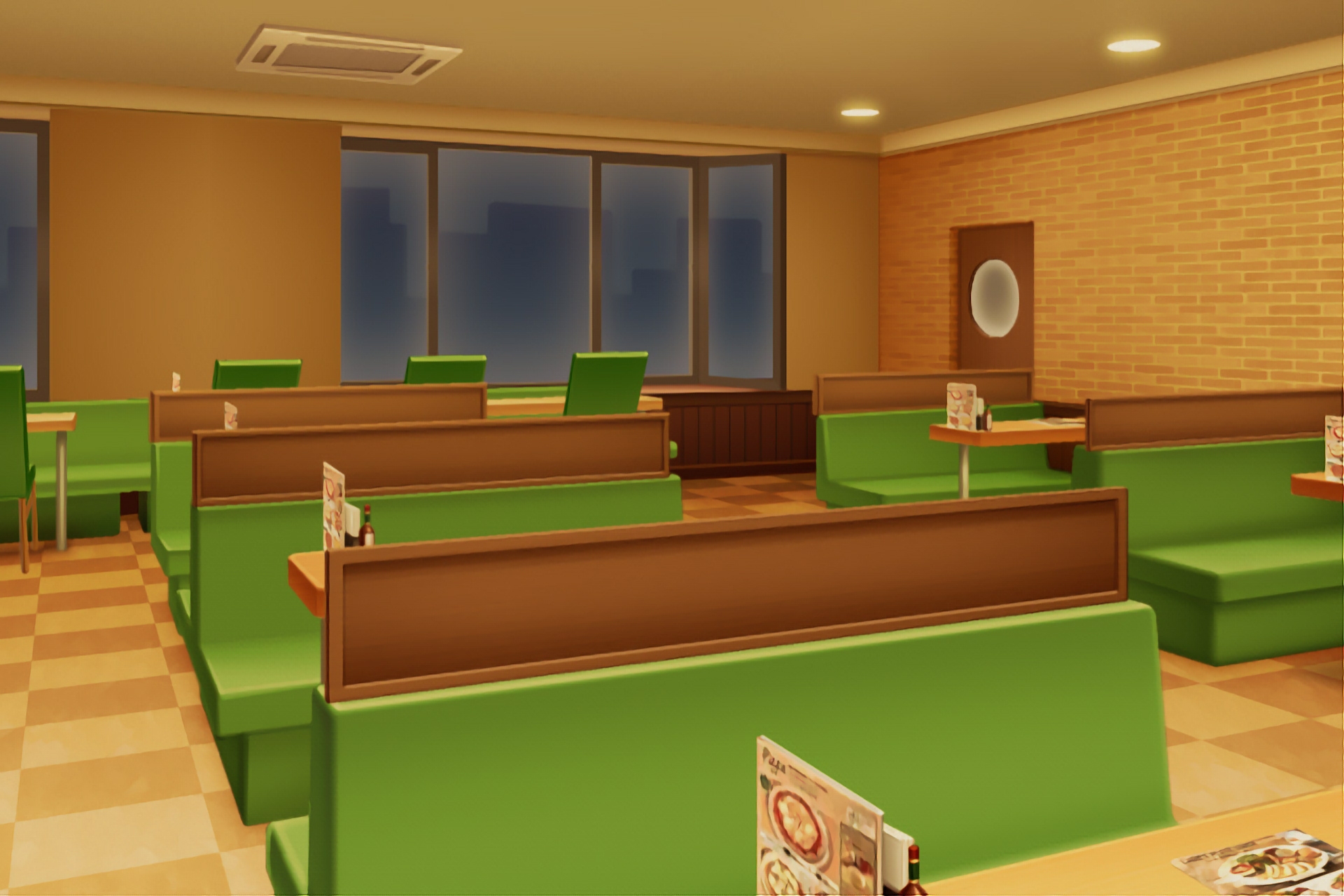 単品5種背景素材v68b店内