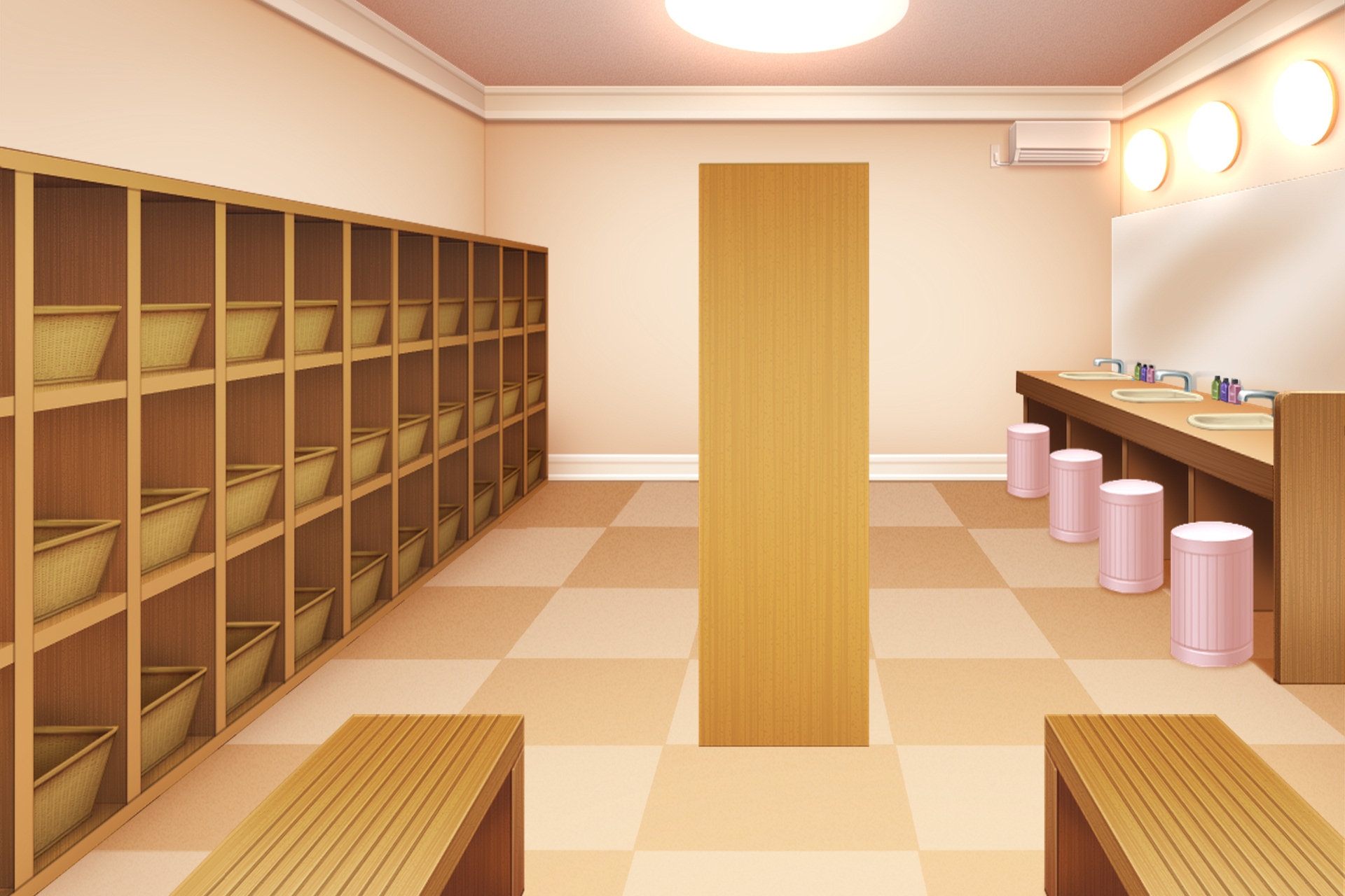 単品5種背景素材v72脱衣所