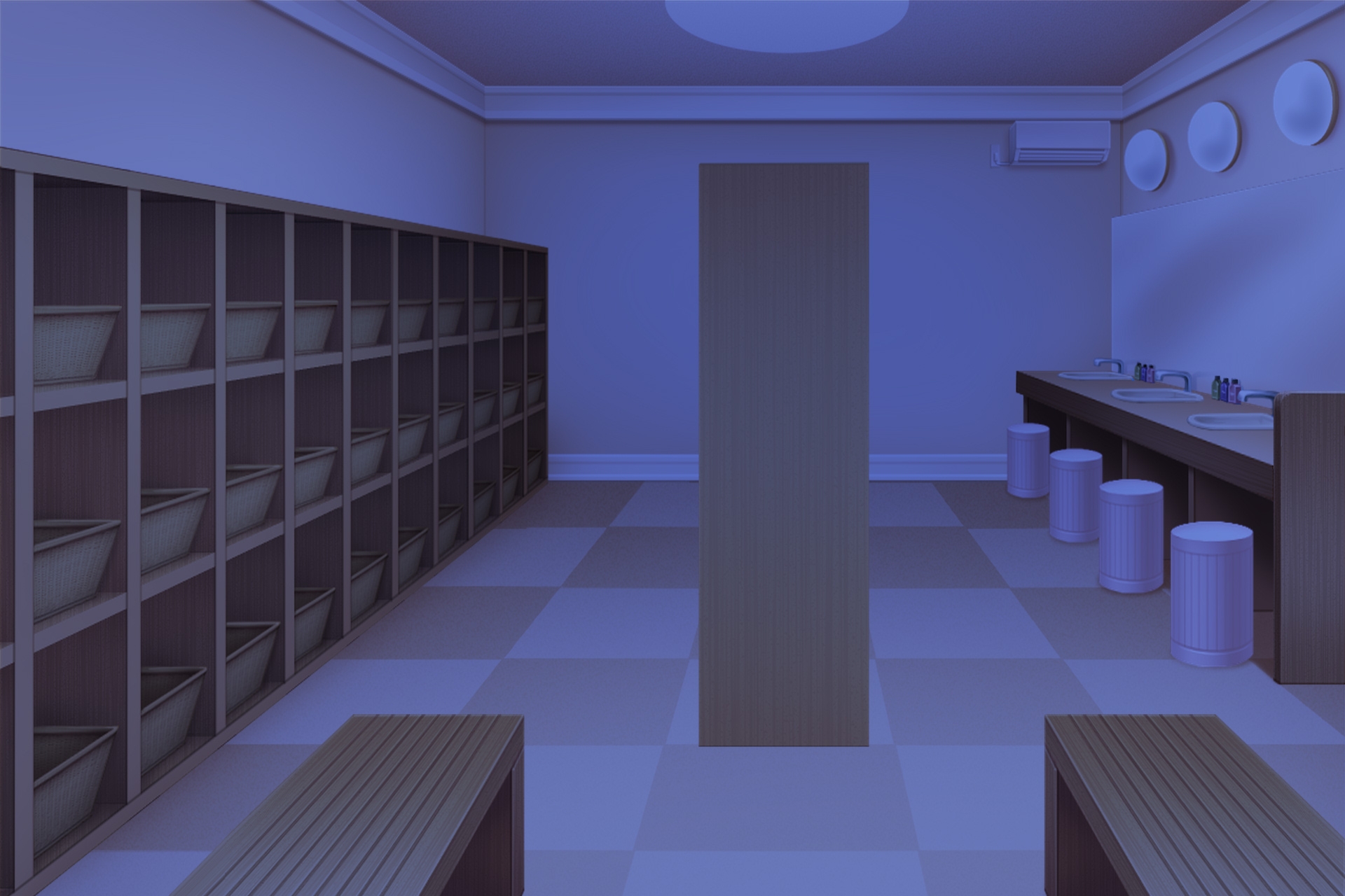 単品5種背景素材v72脱衣所