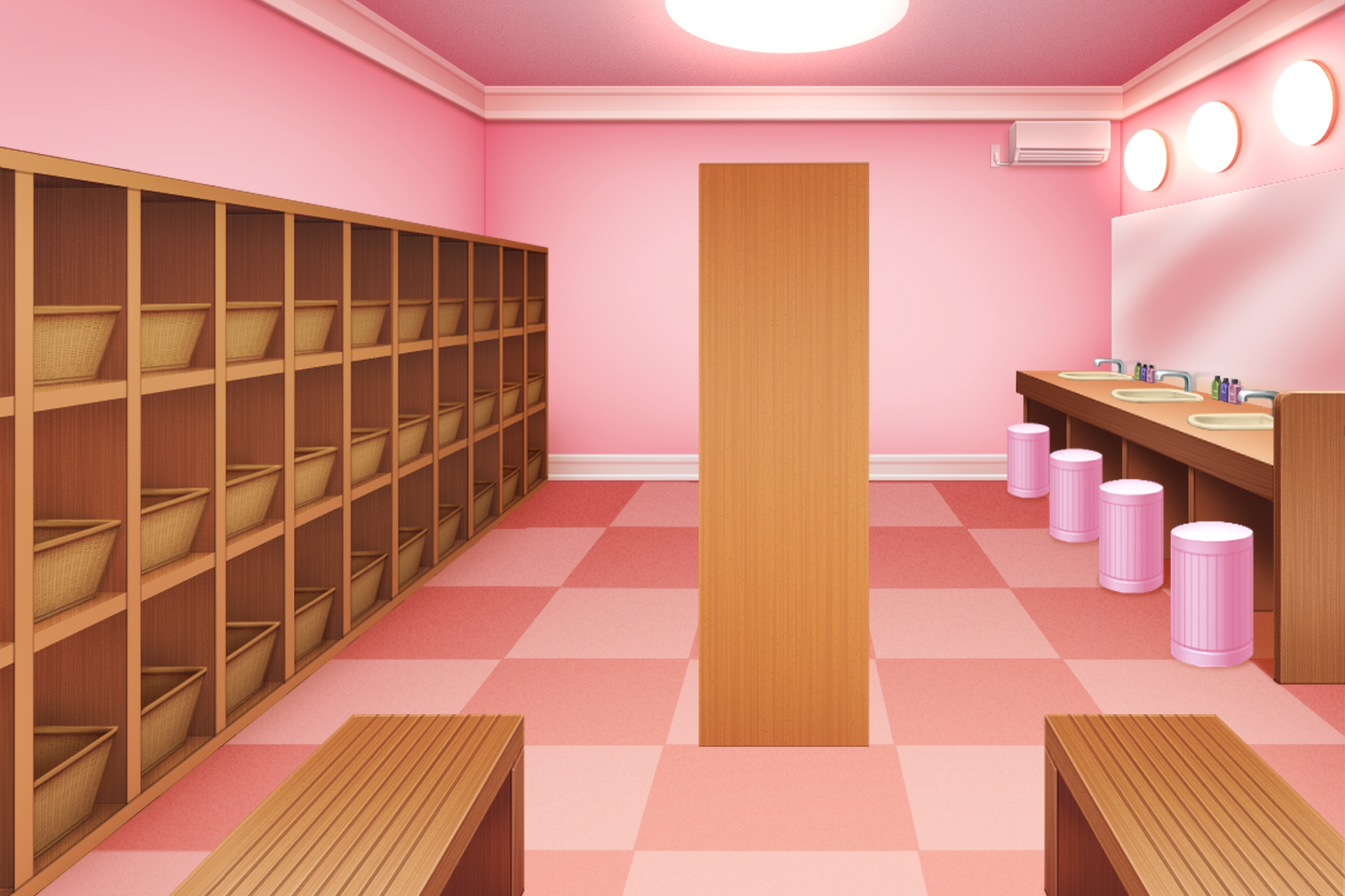 単品5種背景素材v72脱衣所