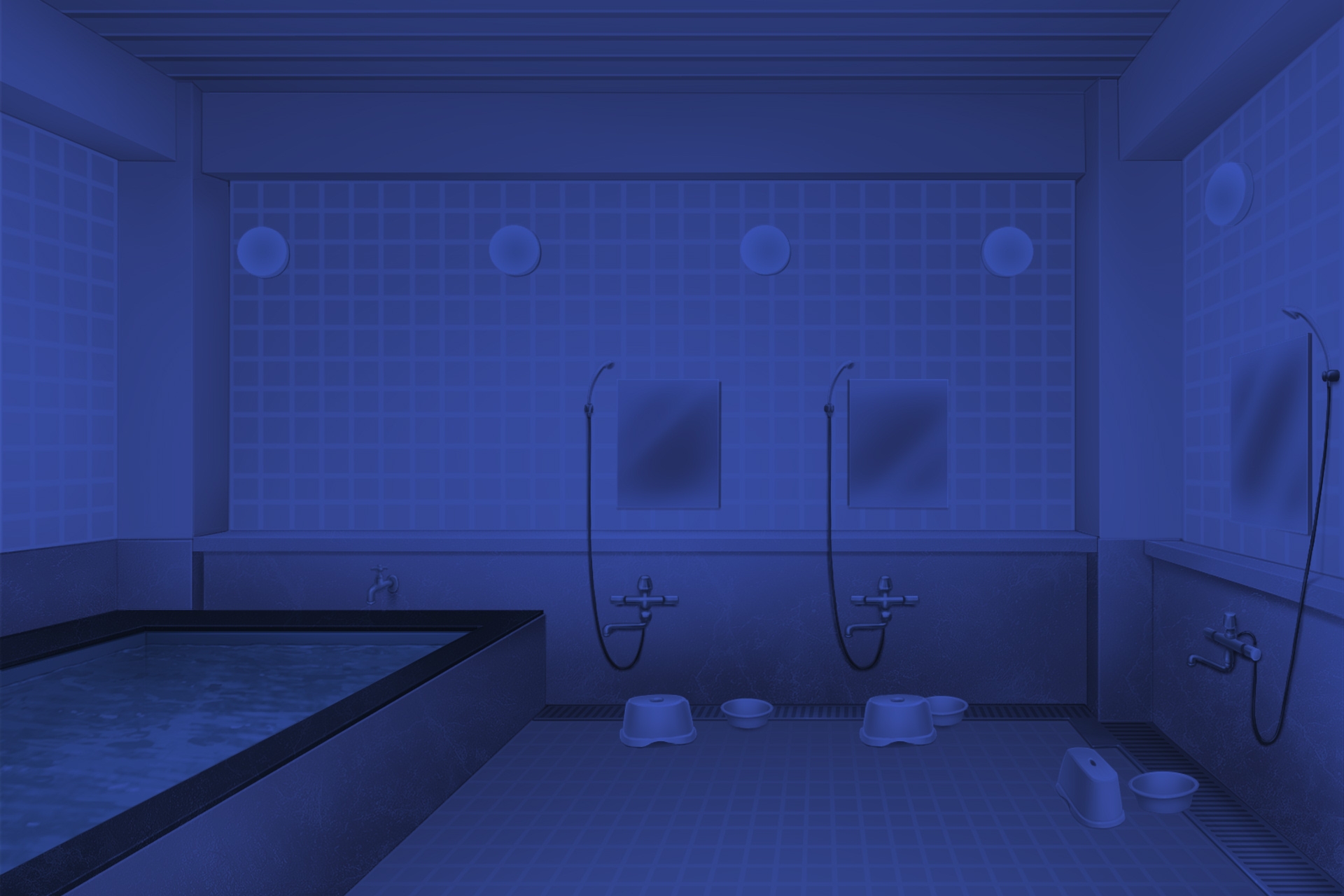 単品5種背景素材v73浴場