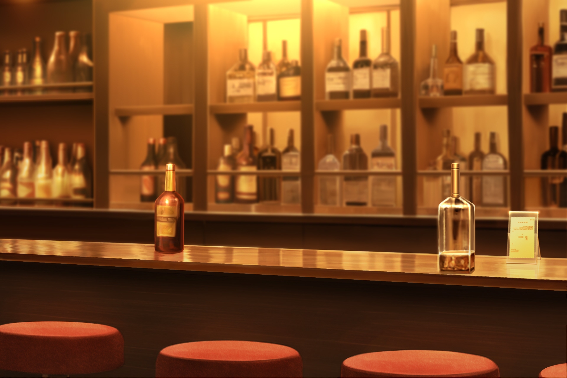 単品5種背景素材v74バー