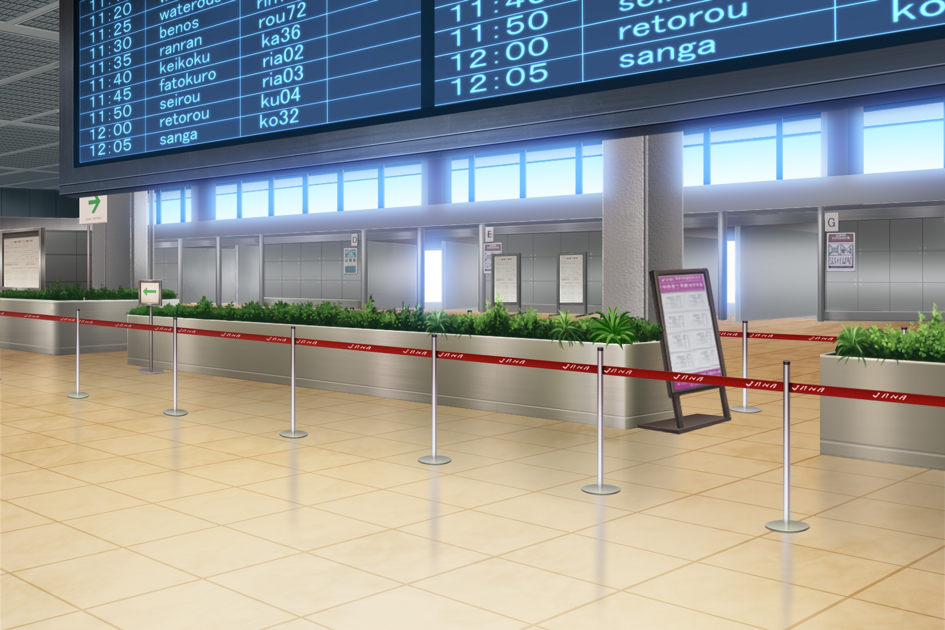 単品5種背景素材v75空港