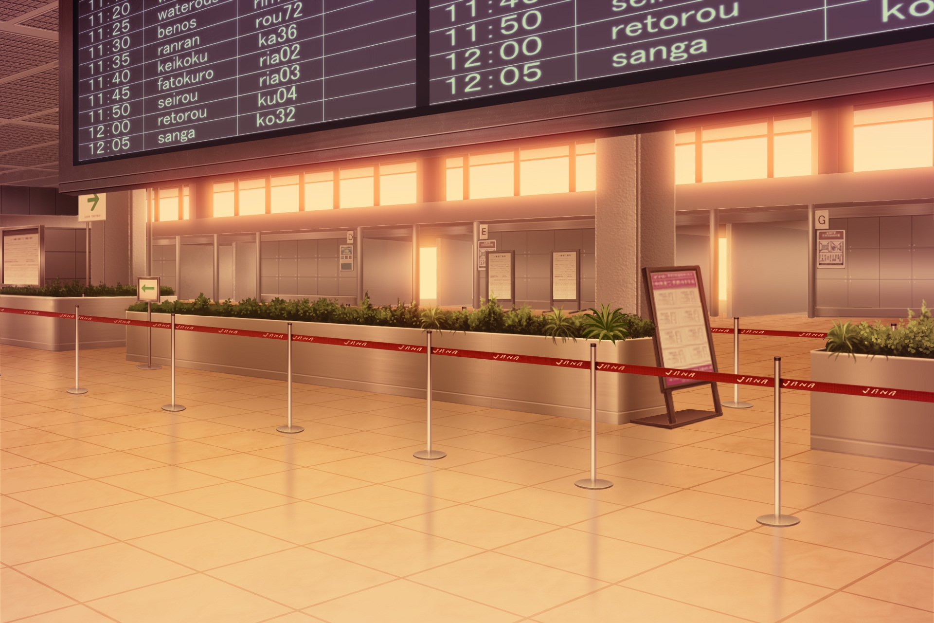 単品5種背景素材v75空港