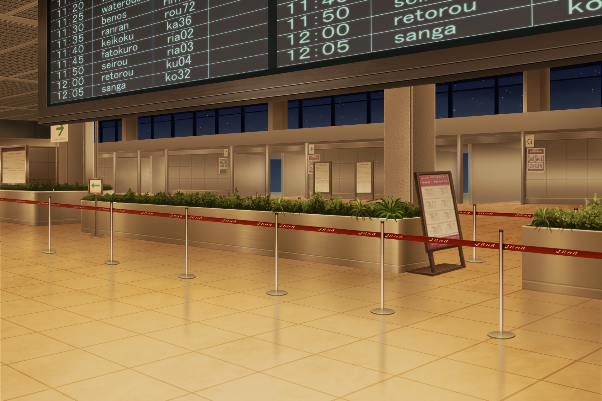 単品5種背景素材v75空港