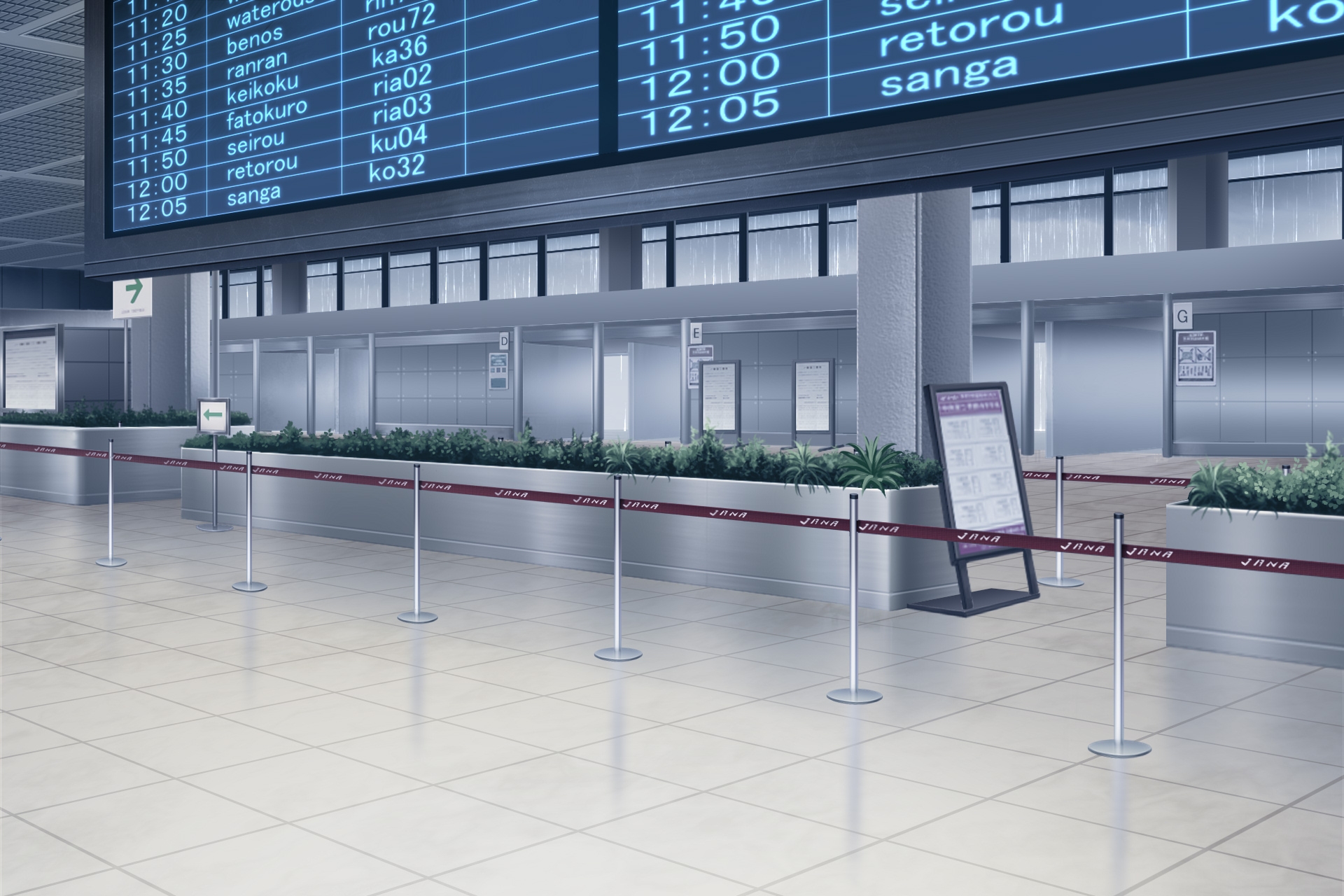 単品5種背景素材v75空港