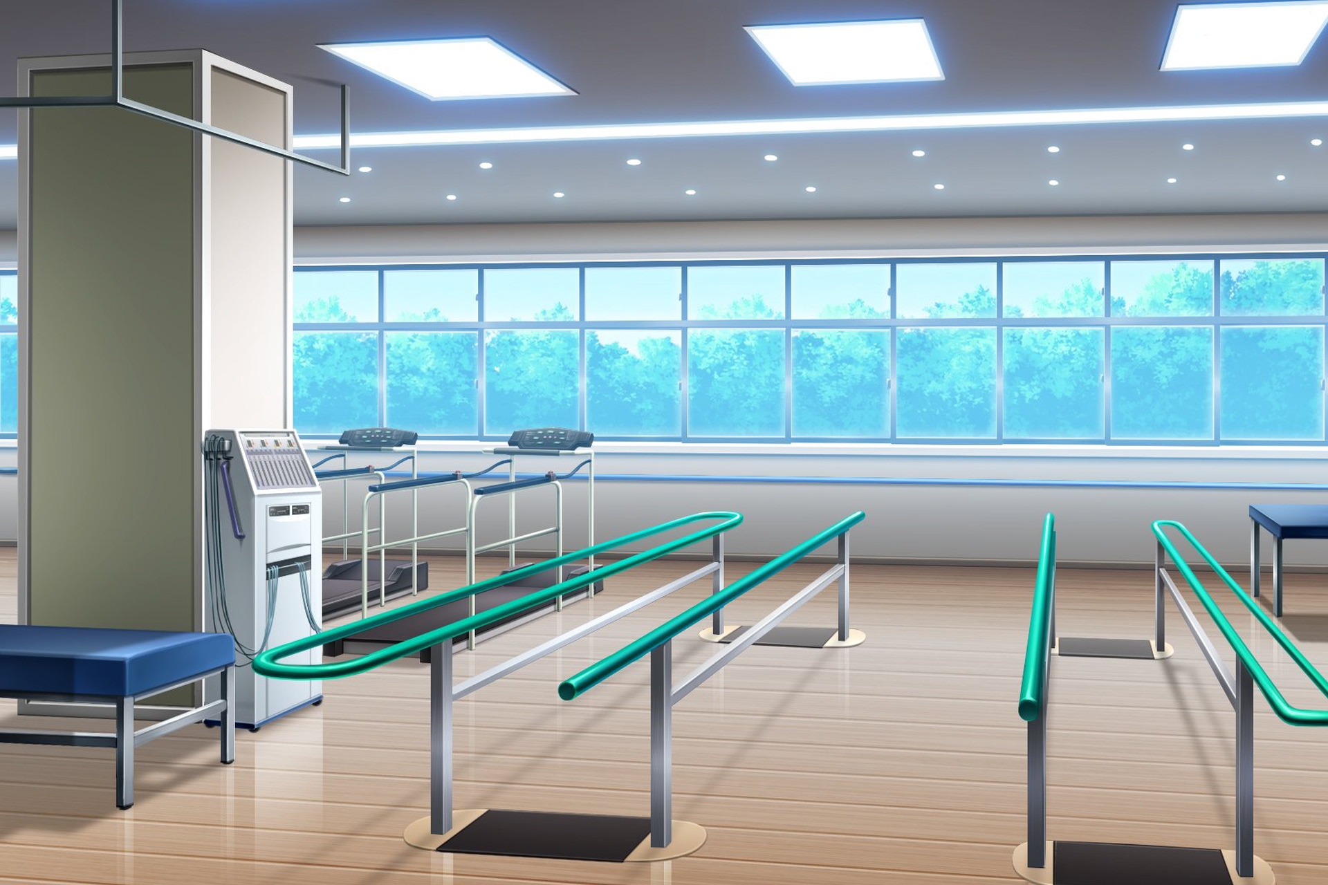 単品5種背景素材v79リハビリルーム