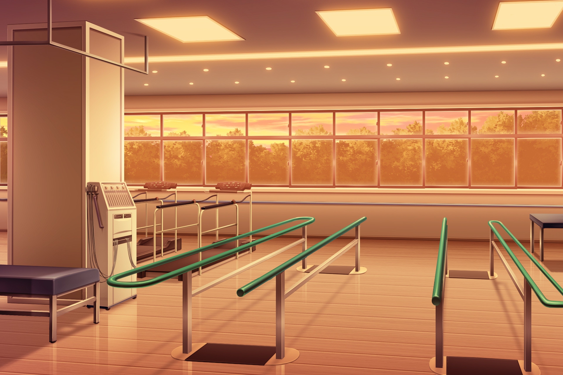 単品5種背景素材v79リハビリルーム