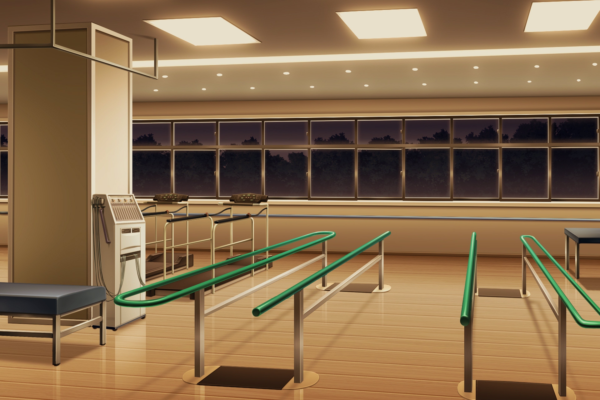 単品5種背景素材v79リハビリルーム