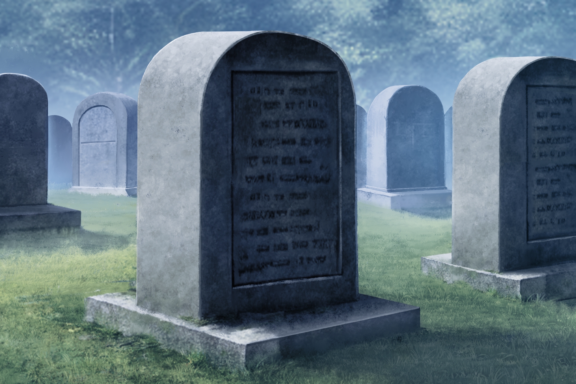 単品5種背景素材v80墓