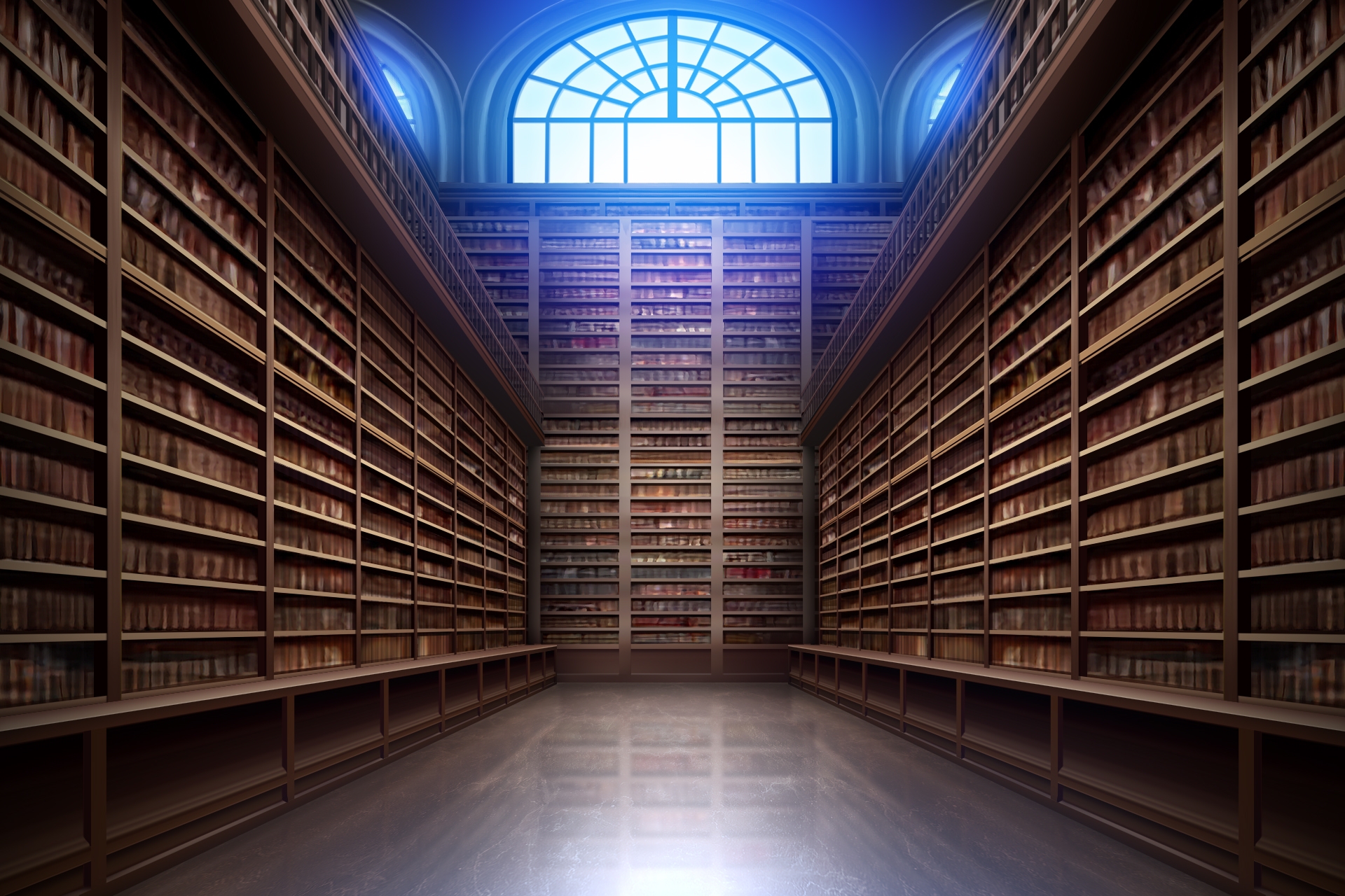 単品5種背景素材v81図書館